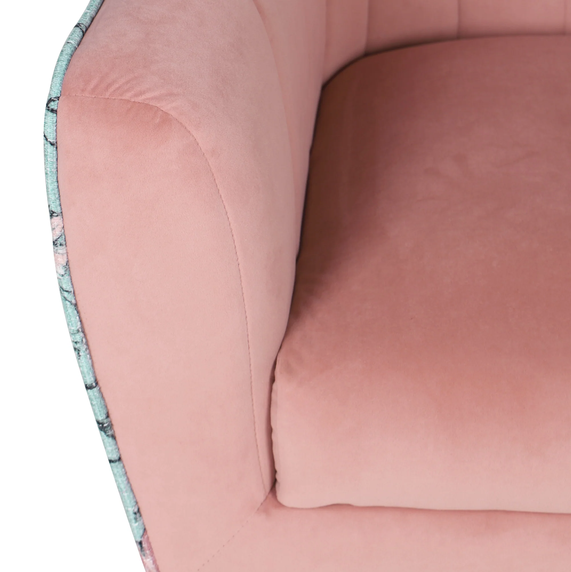 Rose Pink Accent Chair - Image 7