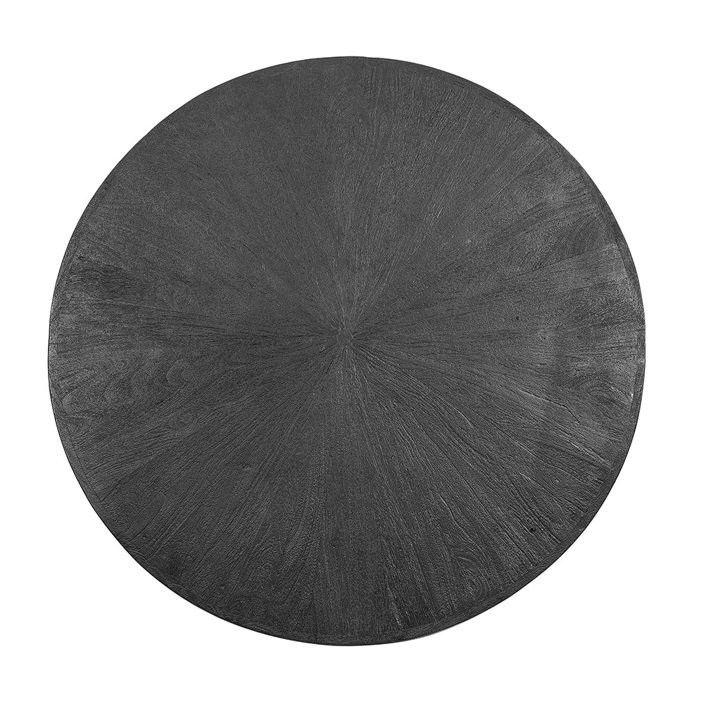 Round Coffee Table, Black - Image 6