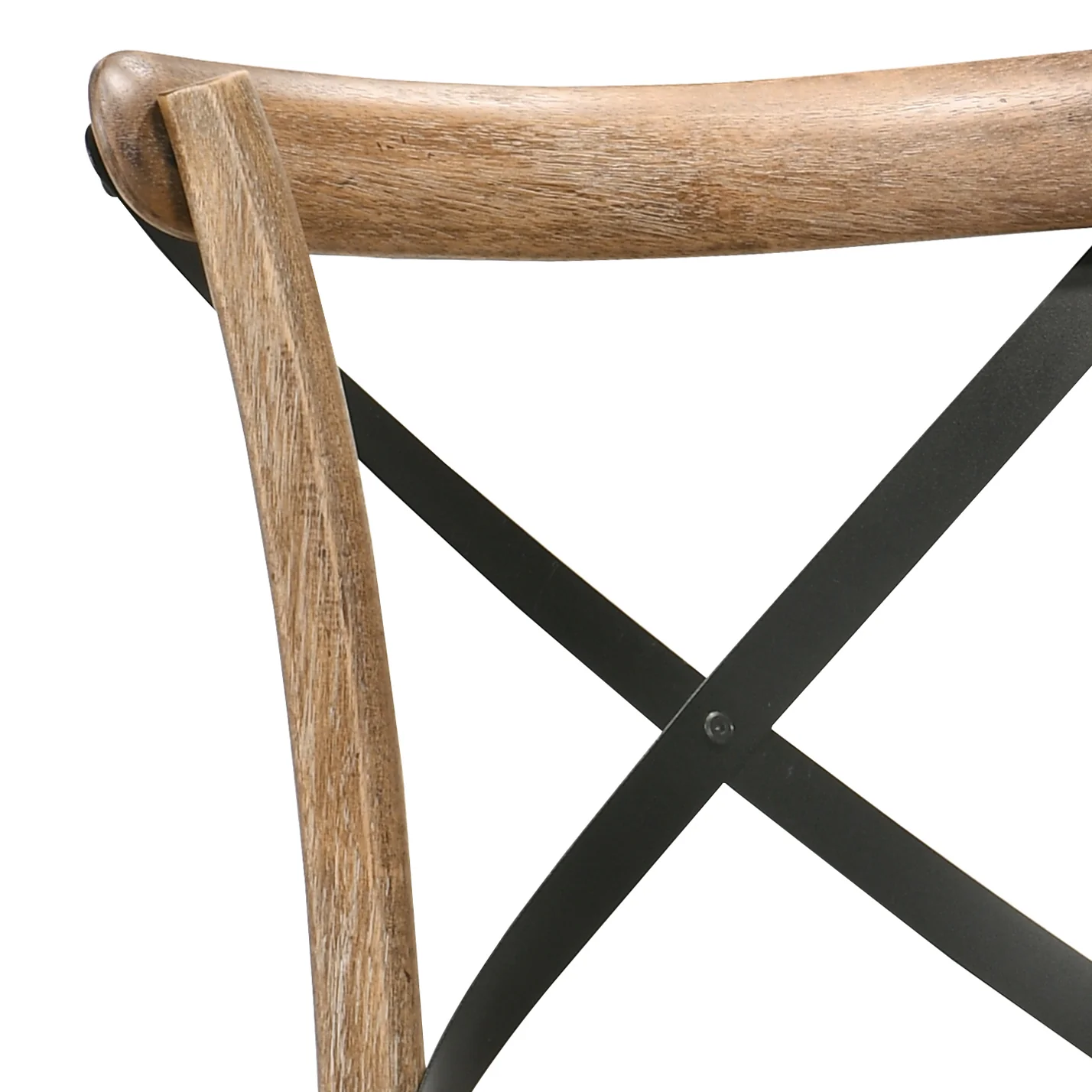 Rustic Oak Dining Chair, Set of 2 - Image 5