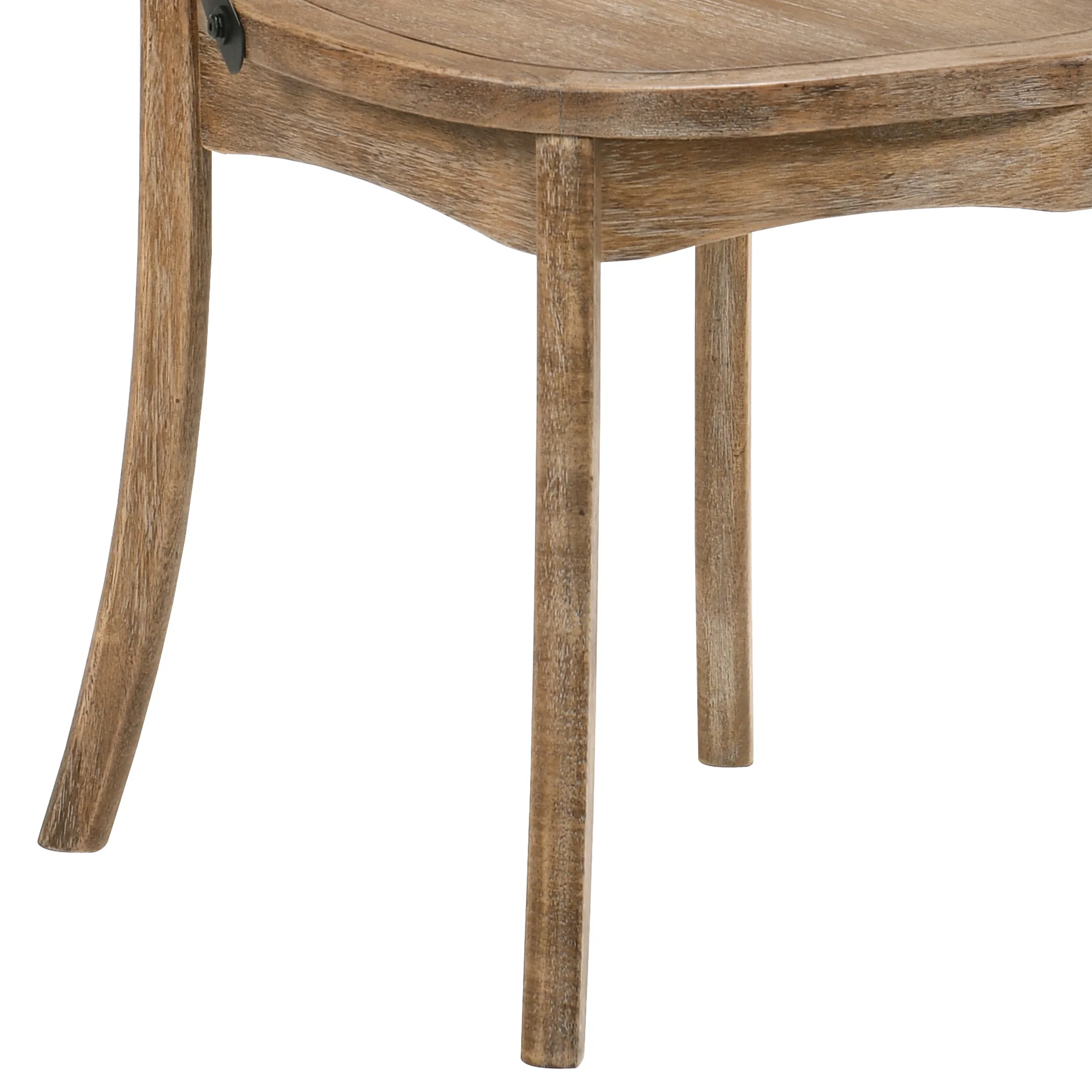 Rustic Oak Dining Chair, Set of 2 - Image 6
