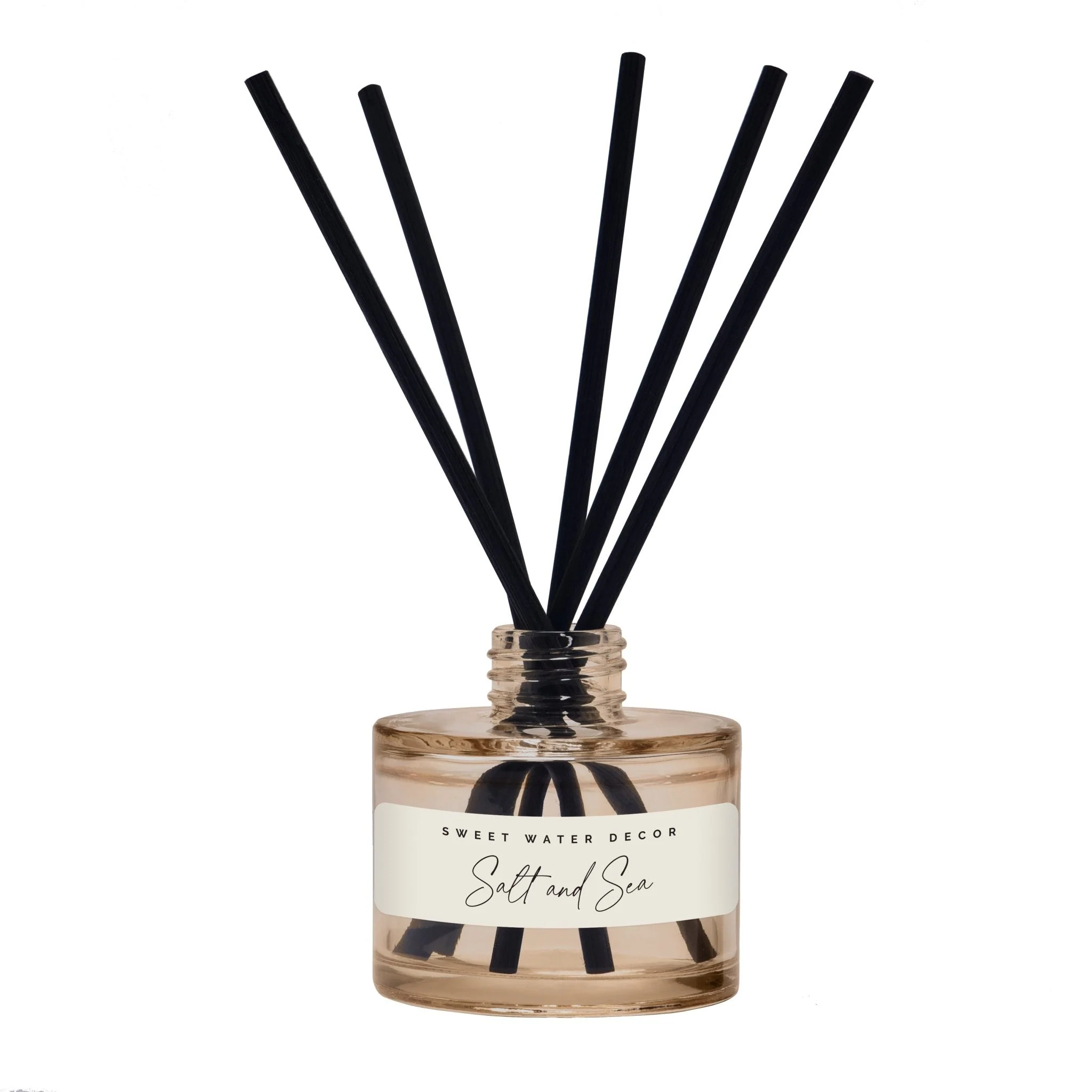 Salt and Sea Tinted Glass Jar Reed Diffuser - Image 9