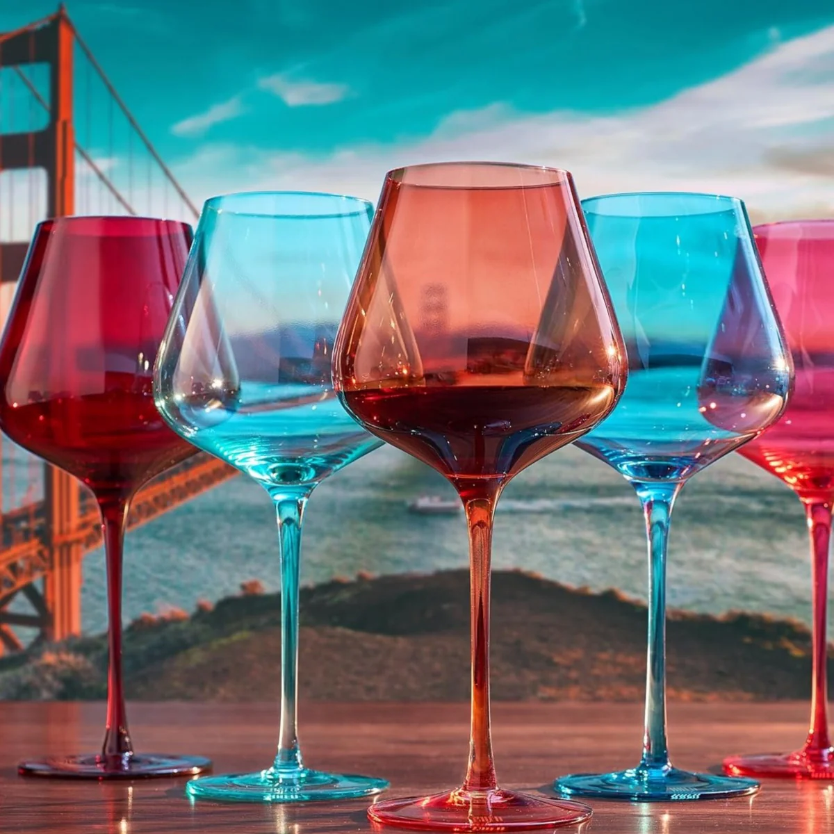 San Francisco Glasses Set of 5 - Image 2