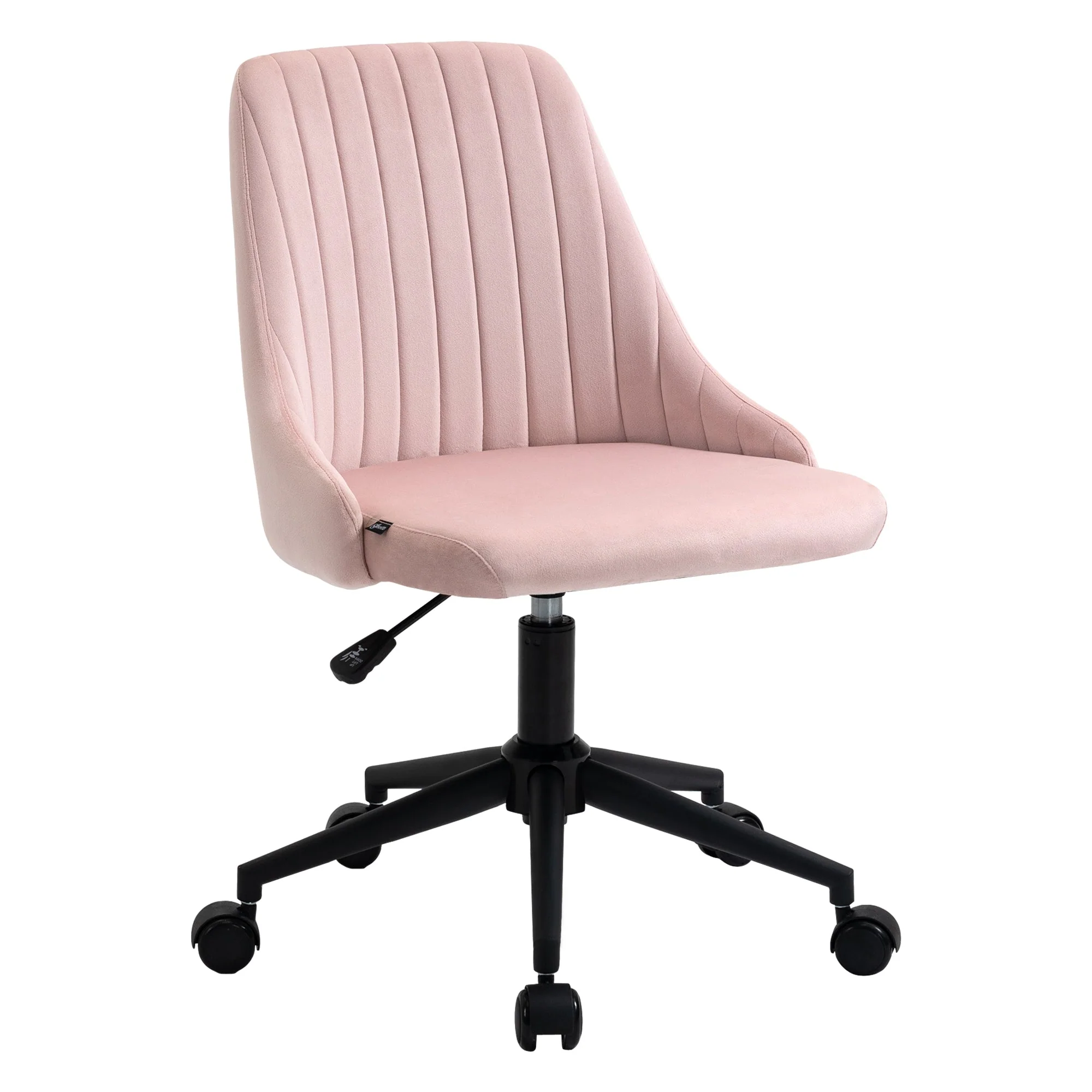 Scalloped Velvet Swivel Desk Chair - Image 20