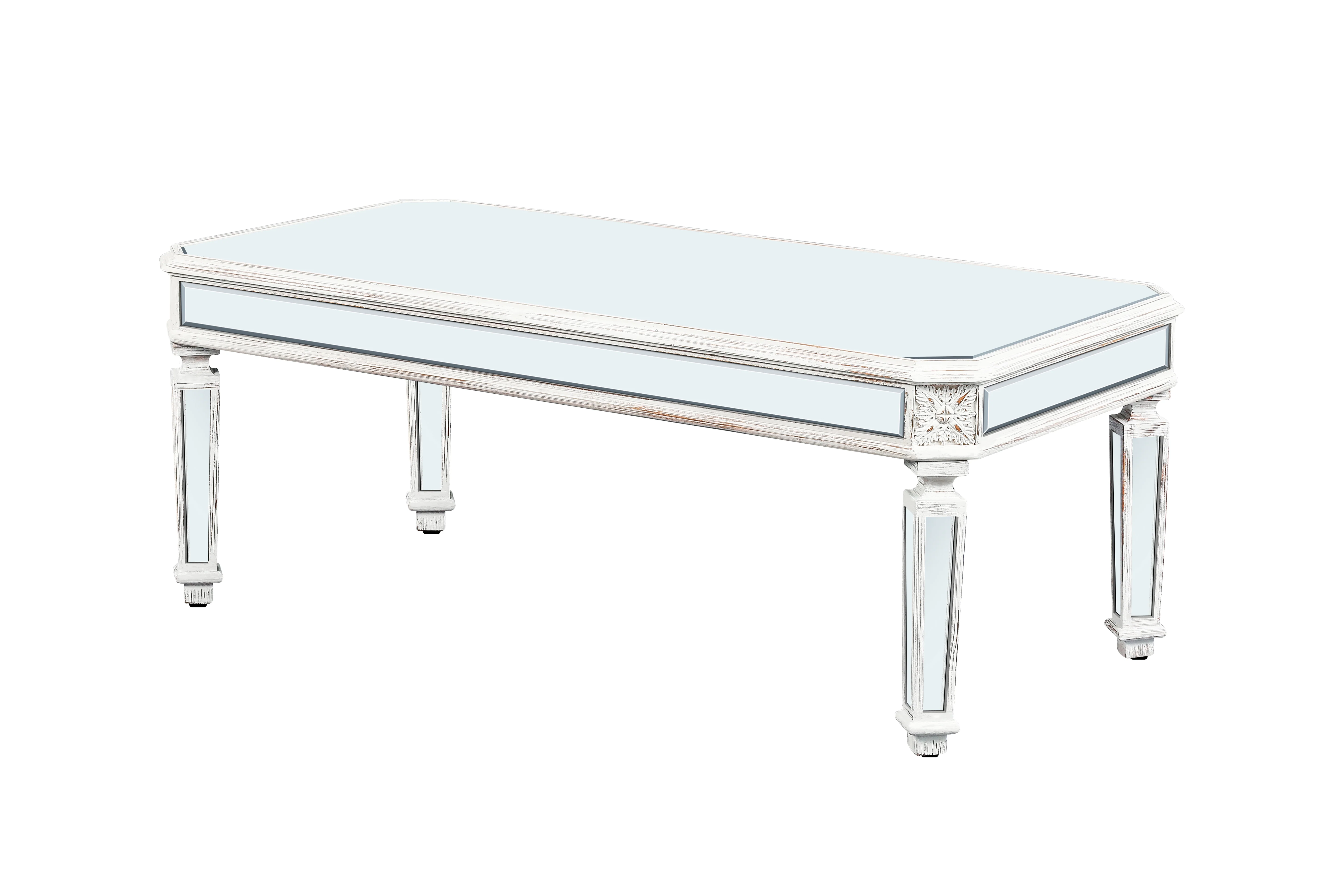 Silver Mirrored Coffee Table - Image 11