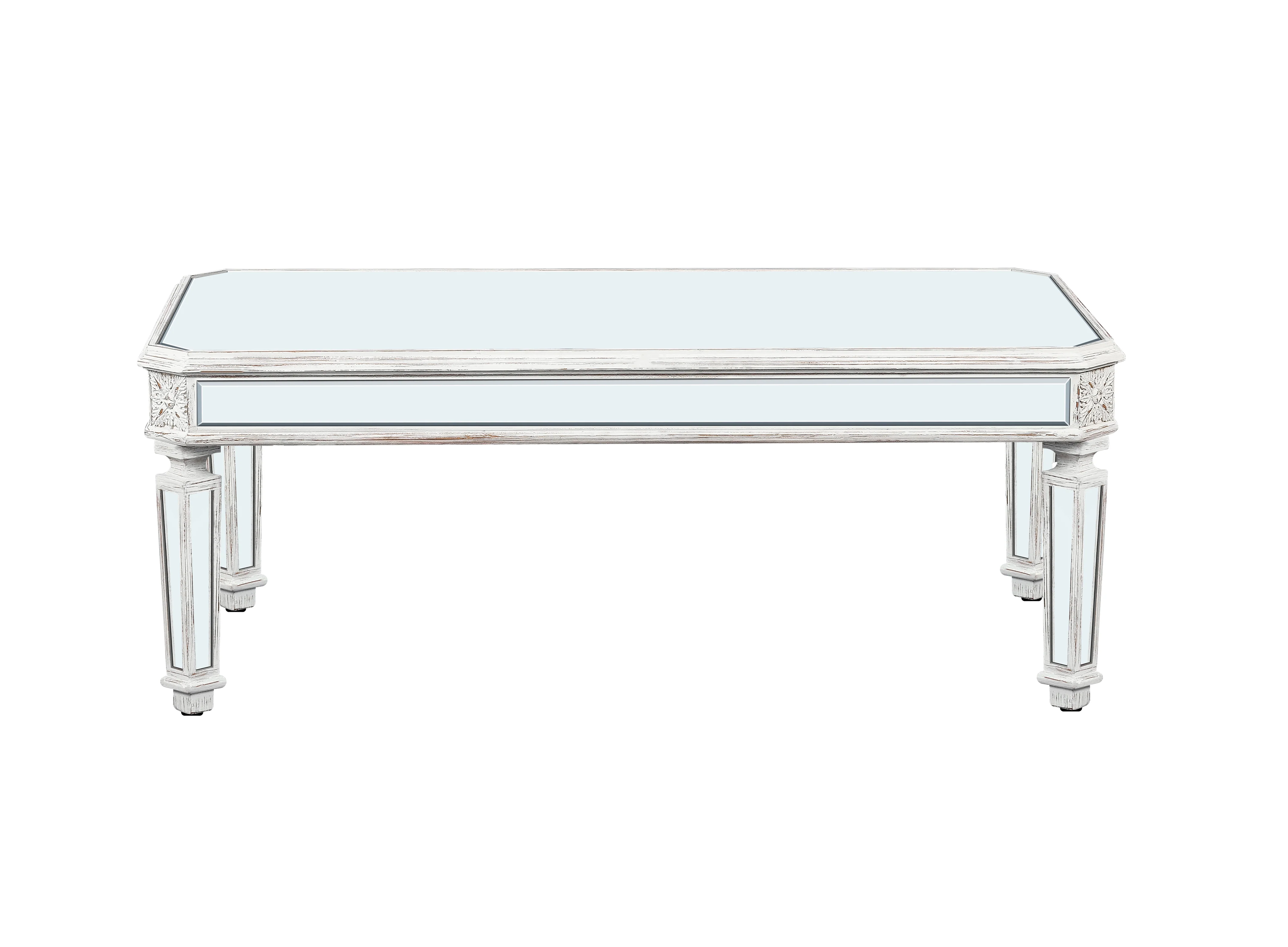 Silver Mirrored Coffee Table - Image 12