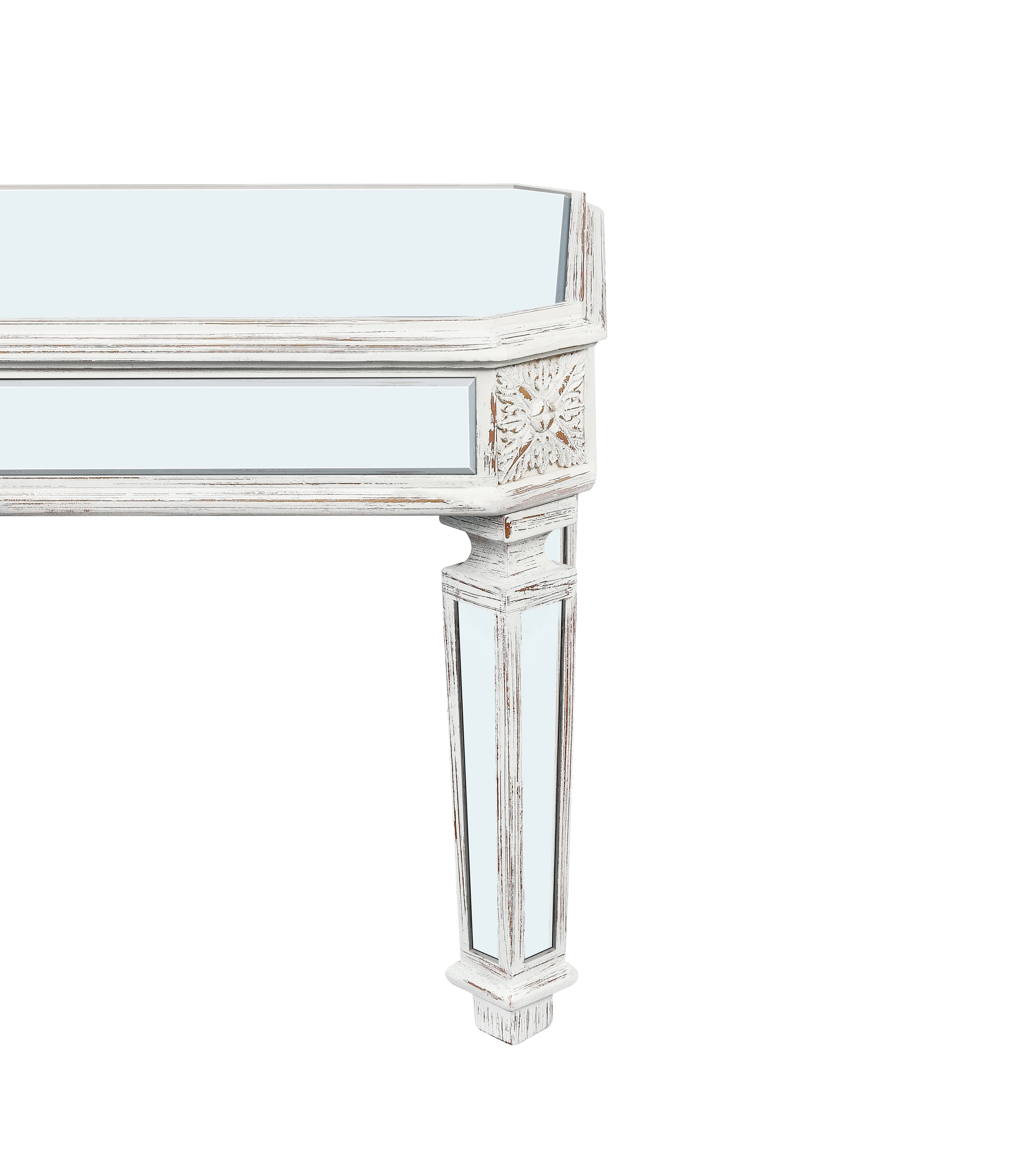 Silver Mirrored Coffee Table - Image 7