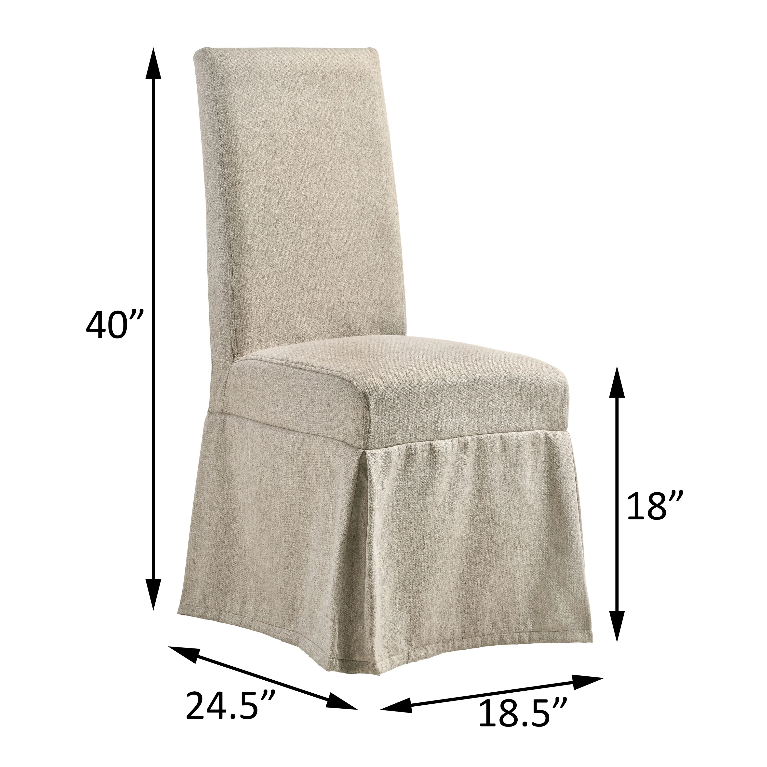 Slip Cover-Look Dining Chair, Set of 2 - Image 6