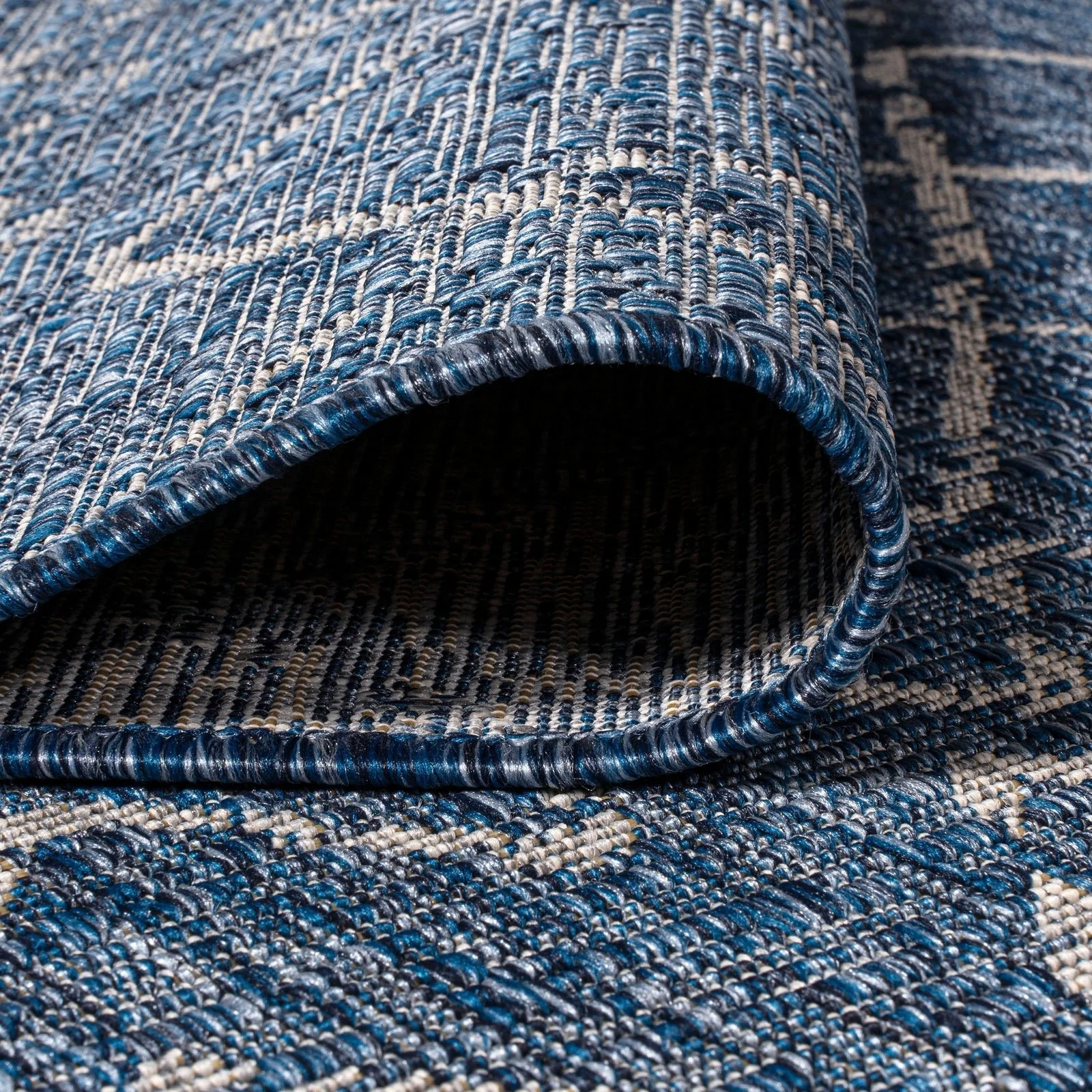 Madaba Moroccan Trellis Indoor/Outdoor Runner Rug - Image 17