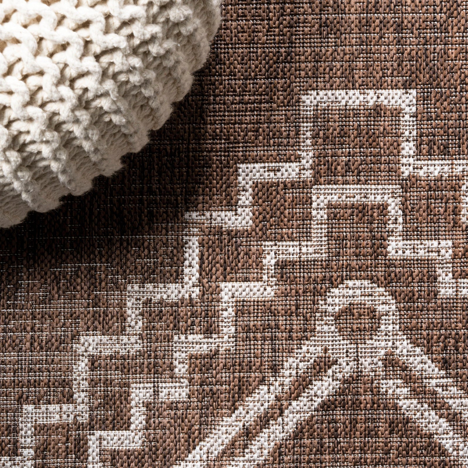 Marokko Diamond Tribal Medallion Indoor/Outdoor Runner Rug - Image 19