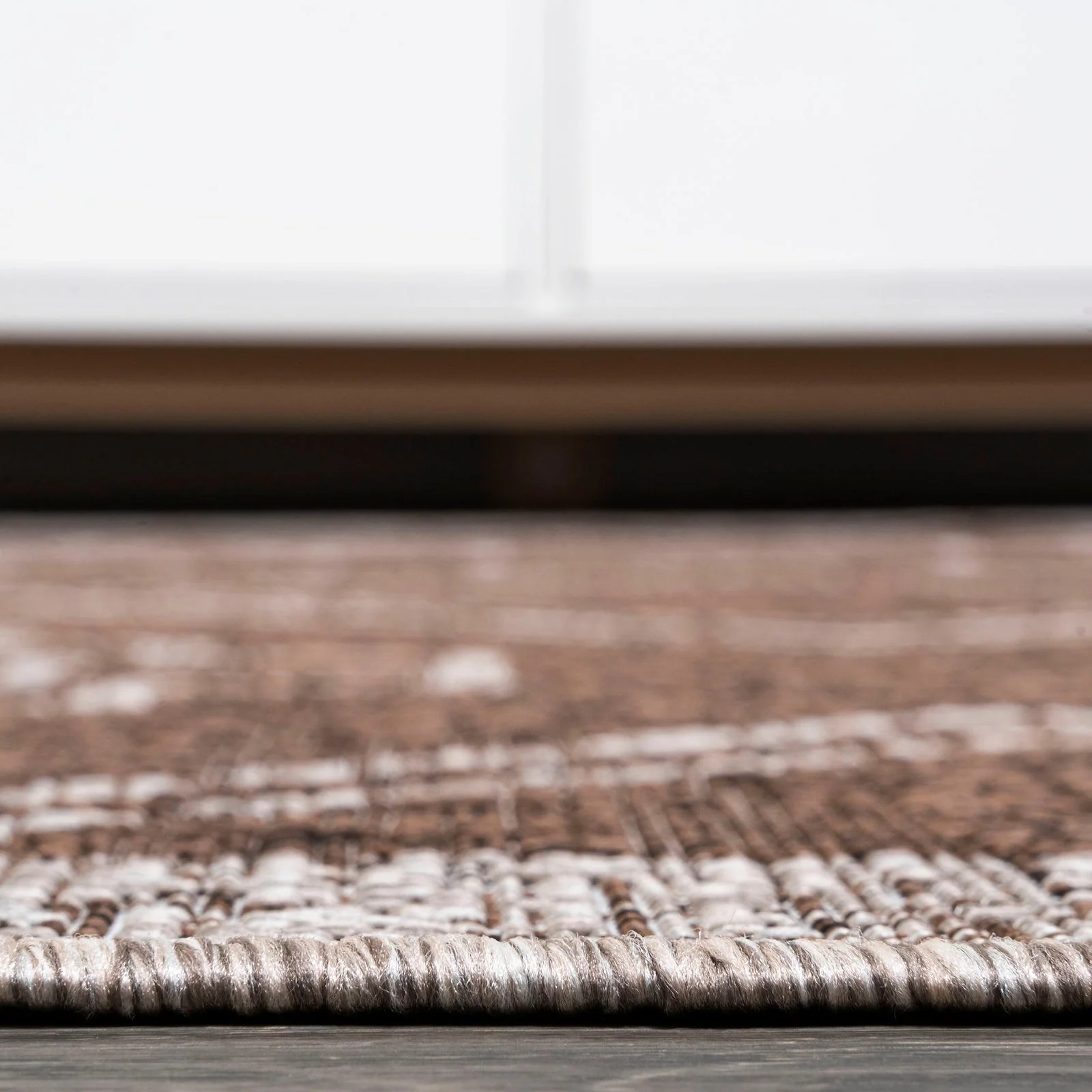 Marokko Diamond Tribal Medallion Indoor/Outdoor Runner Rug - Image 22