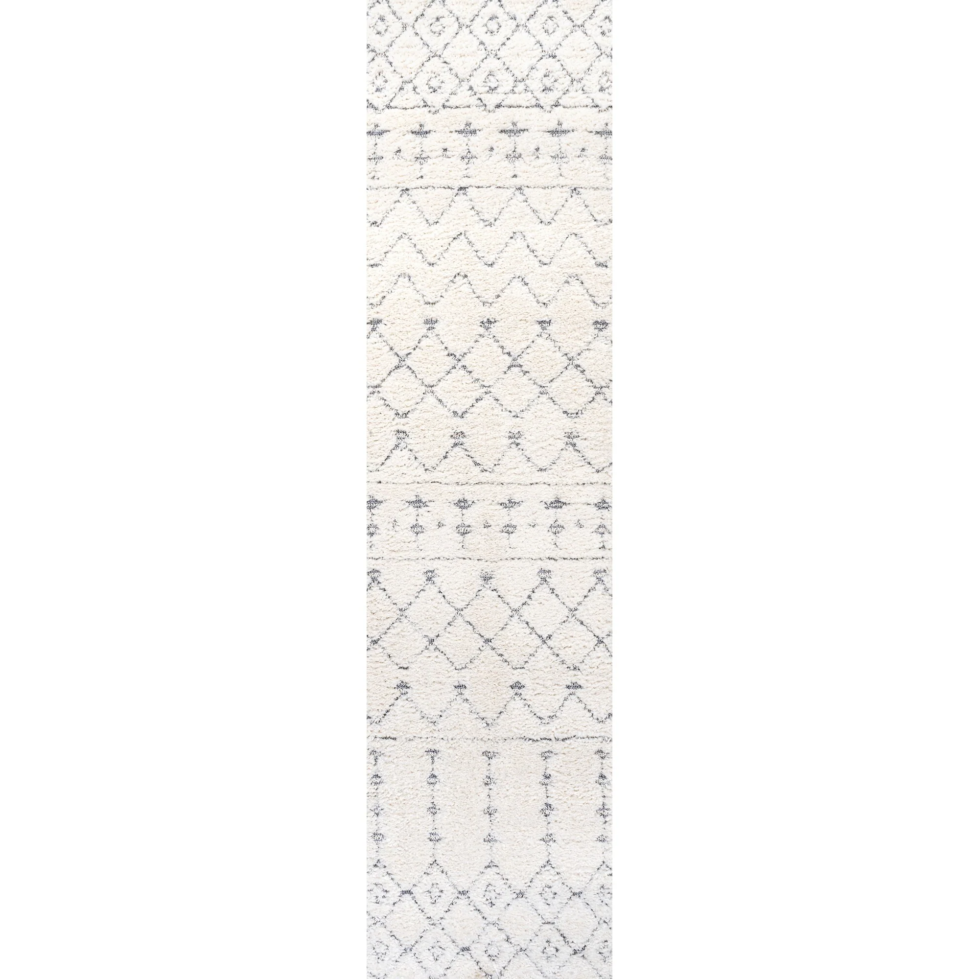 Pia Moroccan Trellis Plush Carved Area Rug - Image 7