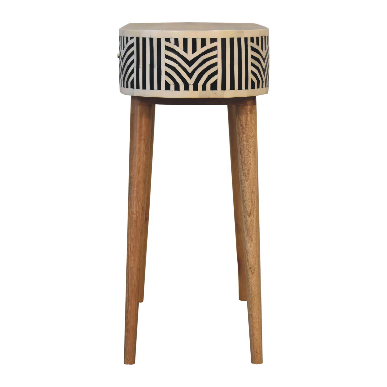 Solid Wood Edessa Bone Inlay Console Table - Image 9