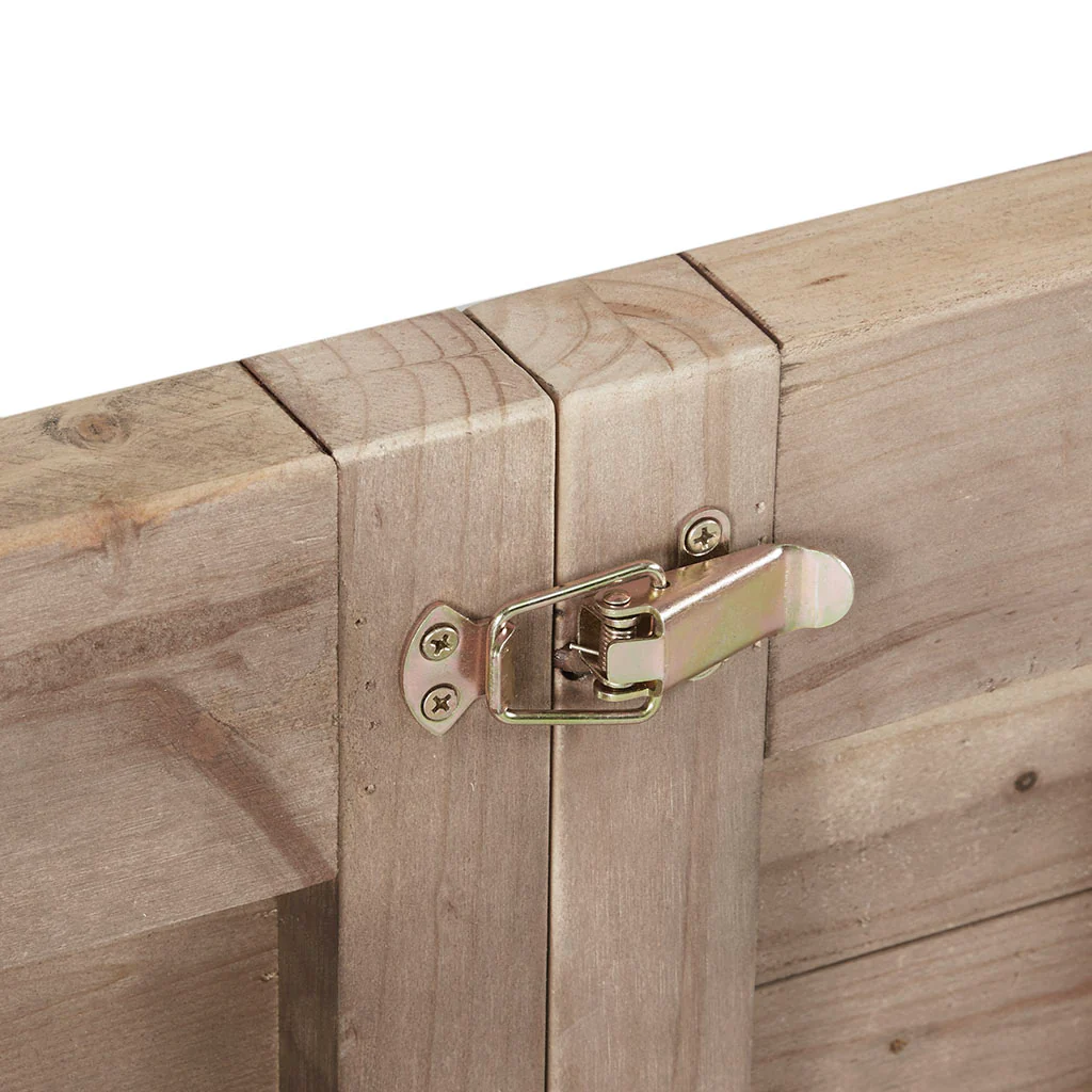 Sonoma Rustic Dining Table with Metal Support - Image 8