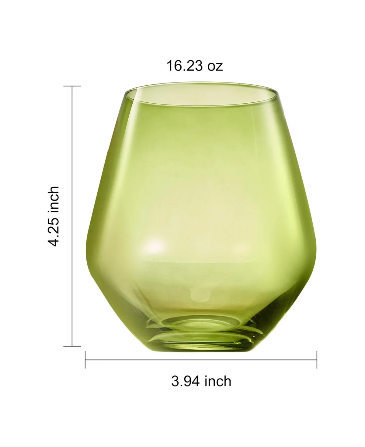 Spring & Summer Colored Wine Glasses Set of 6 - Image 4