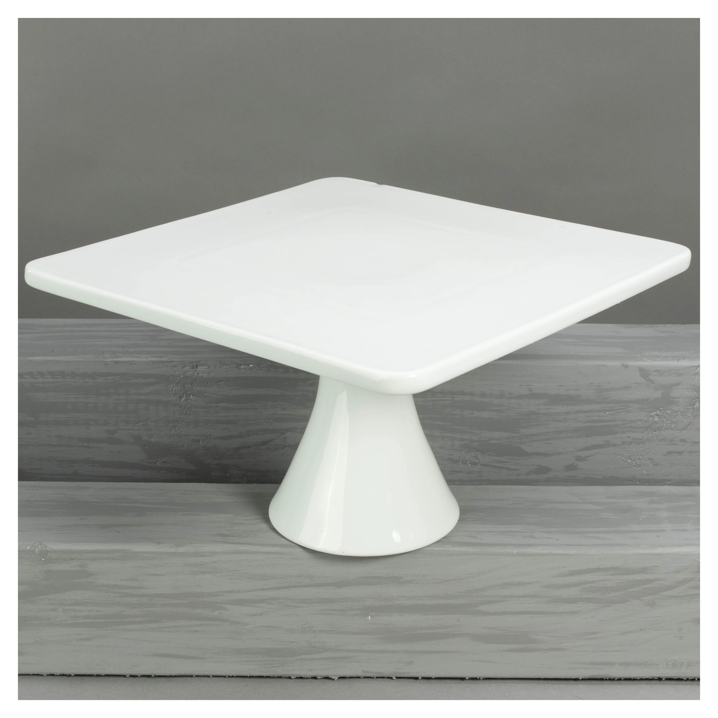 Square Pedestal Cake Stand - Image 3