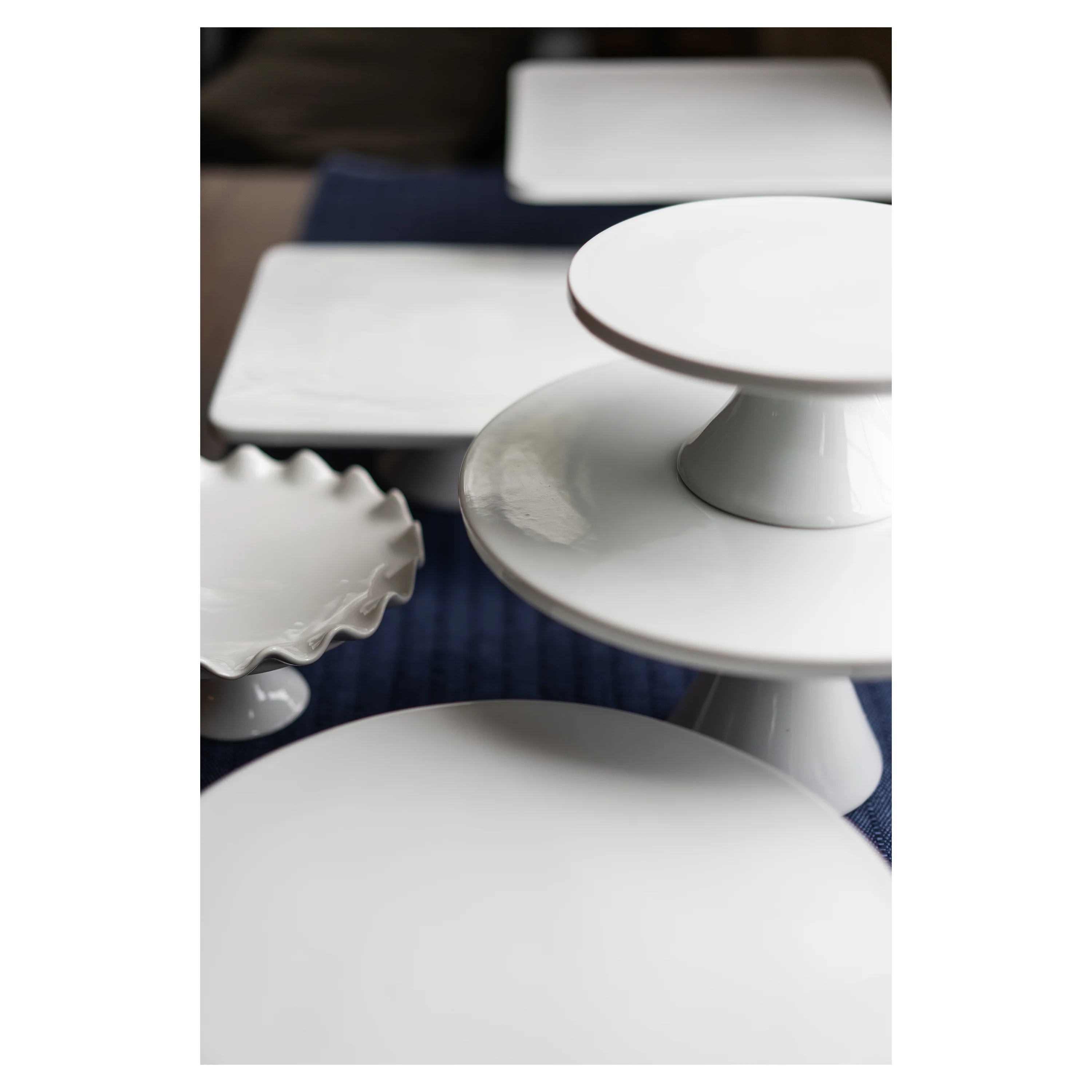Square Pedestal Cake Stand - Image 5