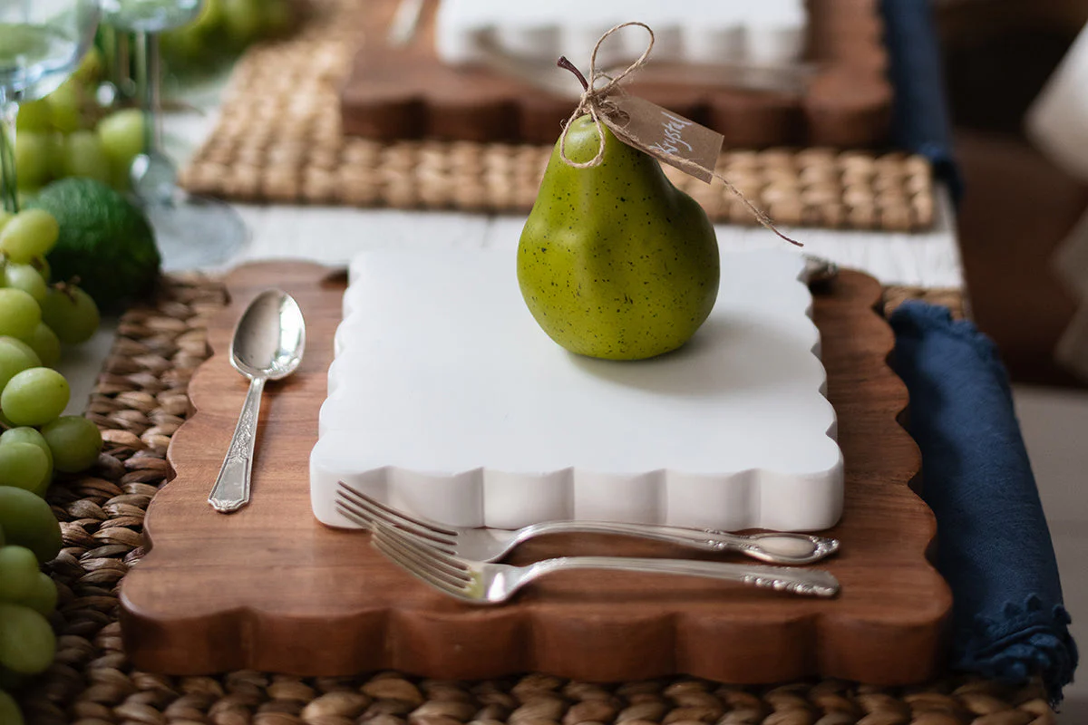 Square Scalloped Cutting Board - Image 13
