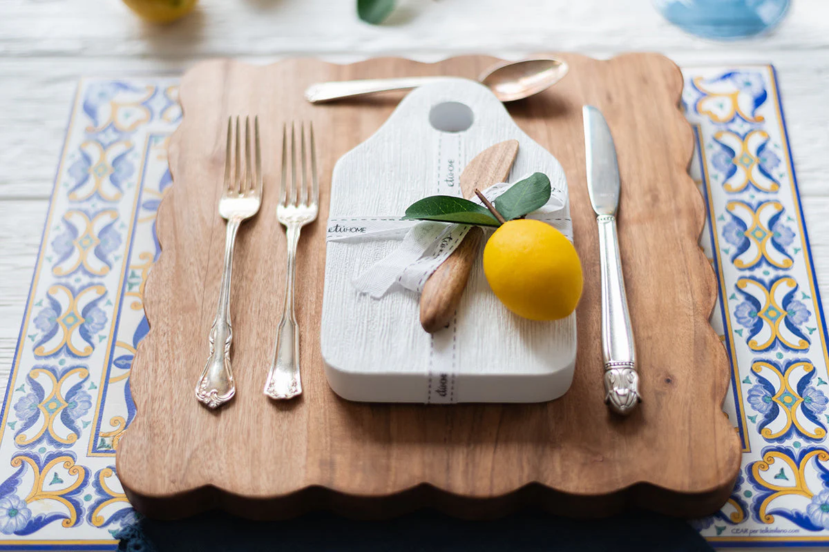 Square Scalloped Cutting Board - Image 15