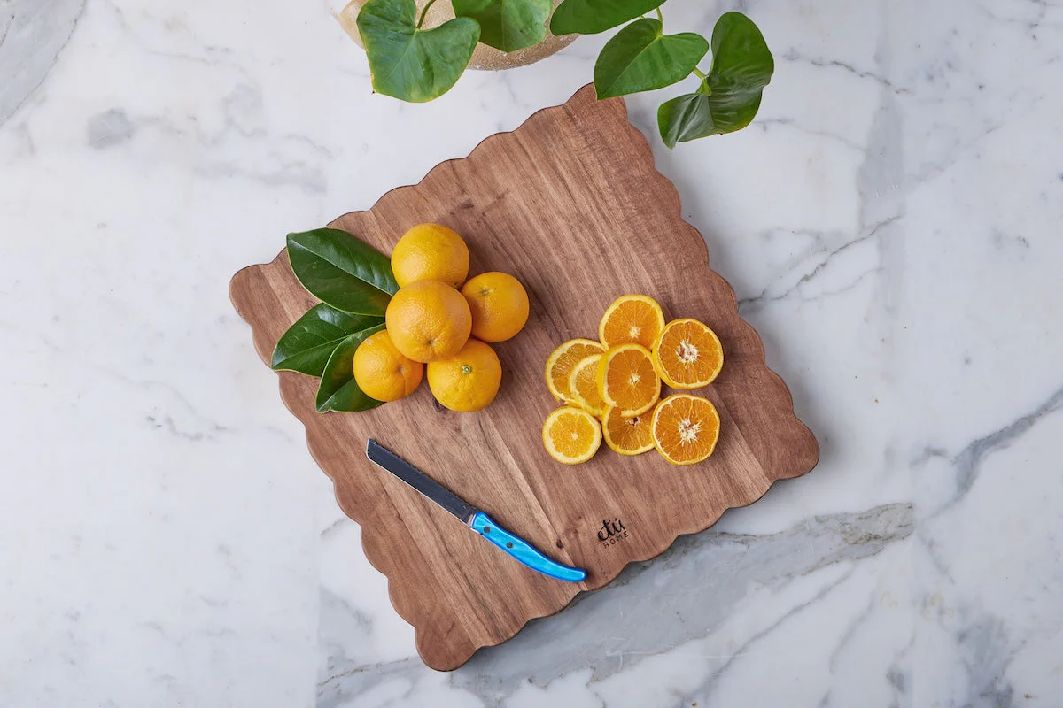 Square Scalloped Cutting Board - Image 4