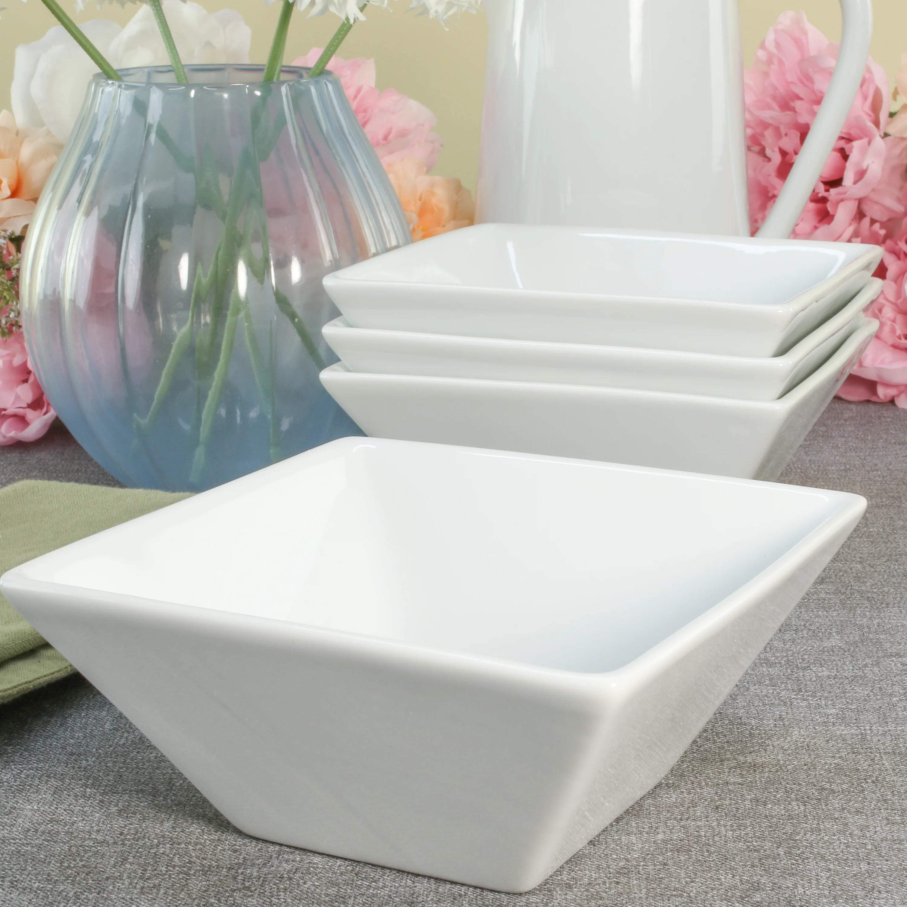 Square Set of 4 Bowls - Image 5