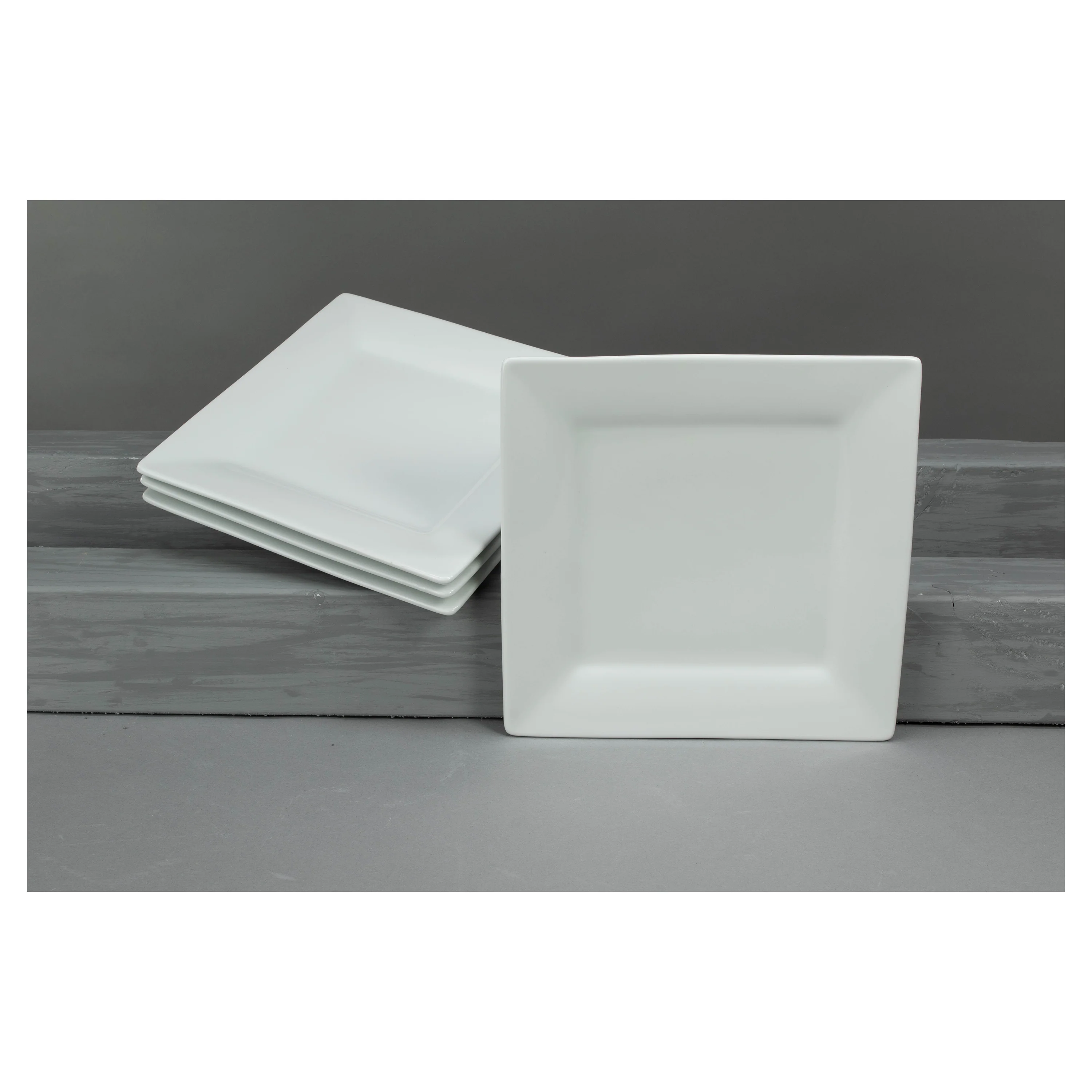 Square Set of 4 Dinner Plates - Image 6