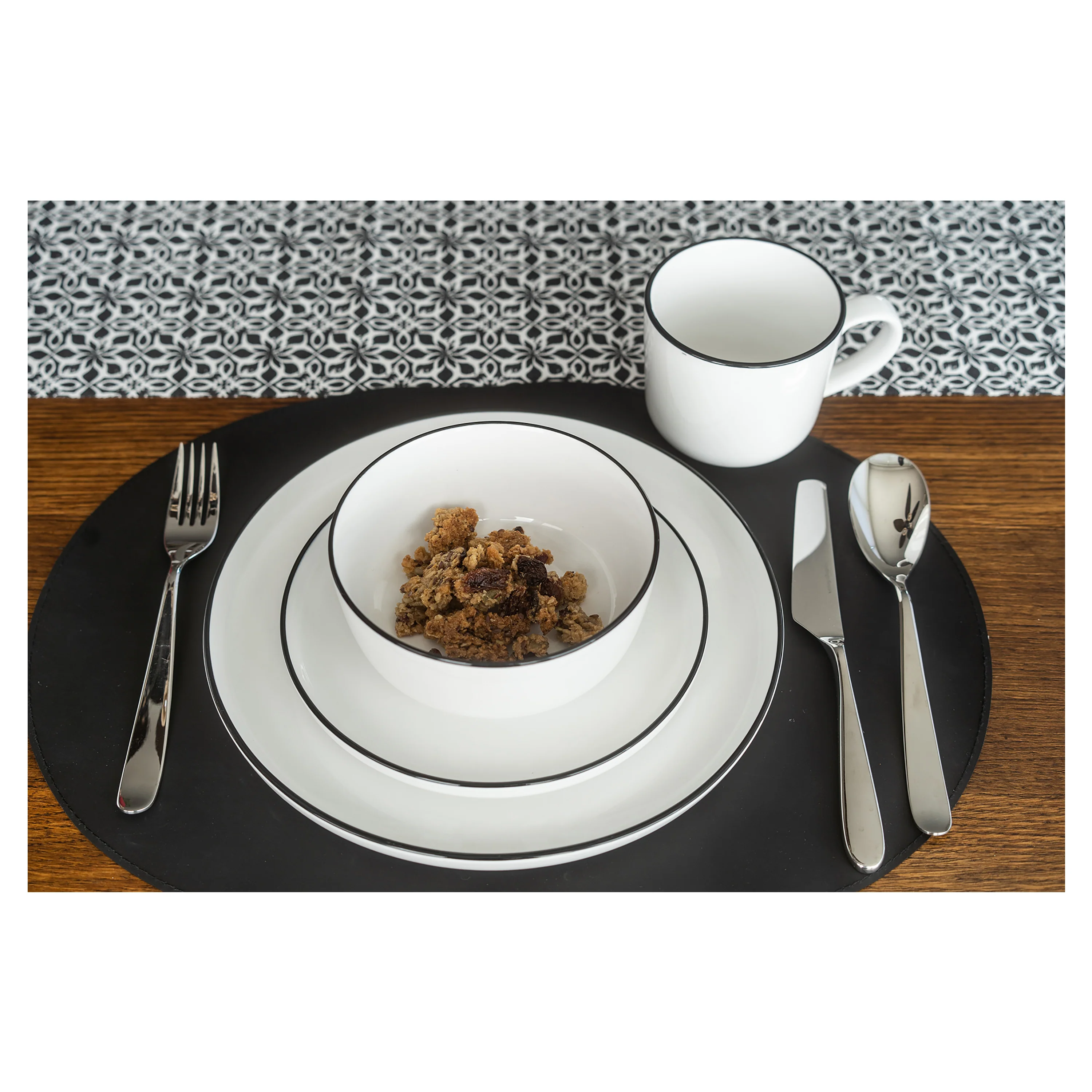 Stackable 16 Piece Dinnerware Set - Image 6