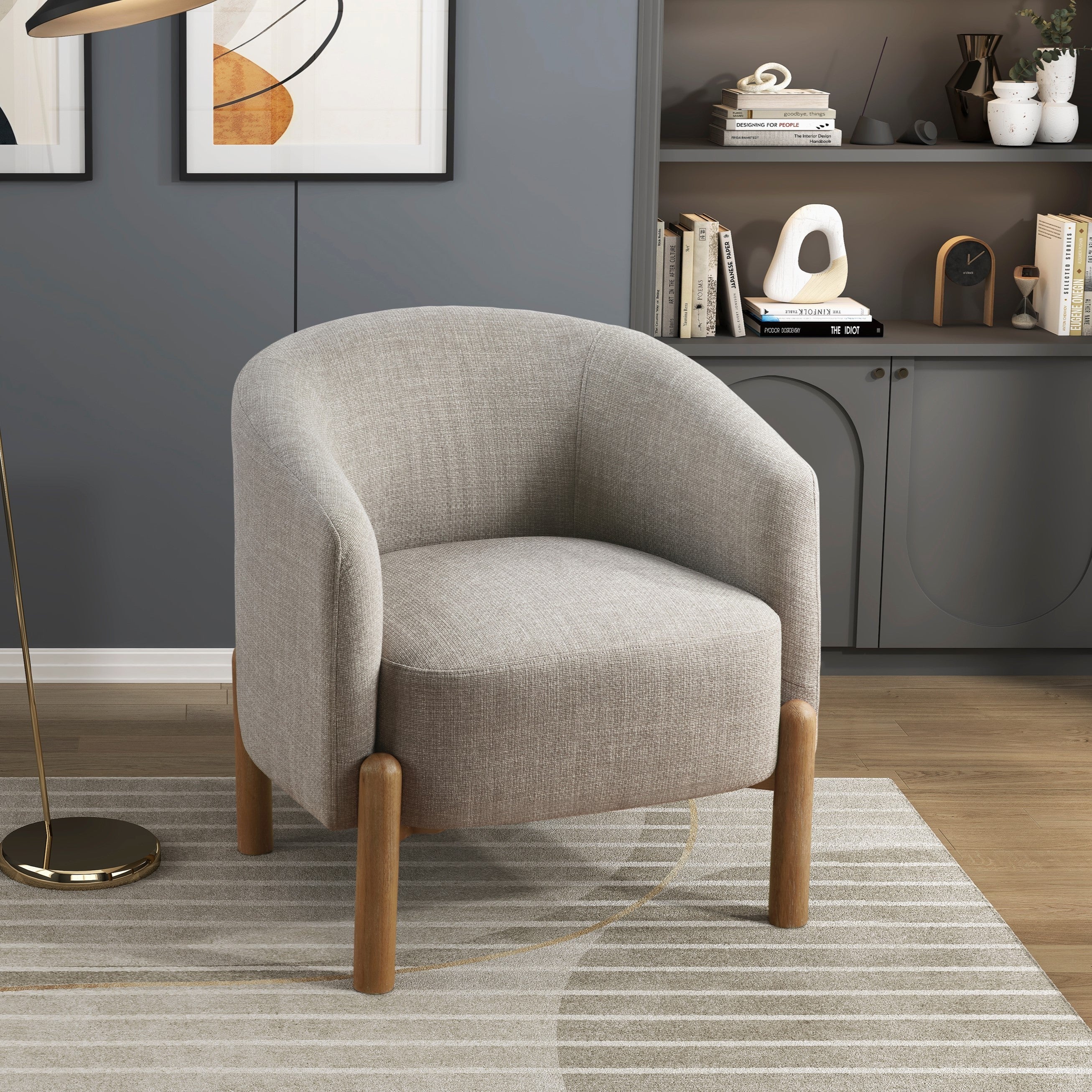 Contemporary Club Accent Chair - Image 3