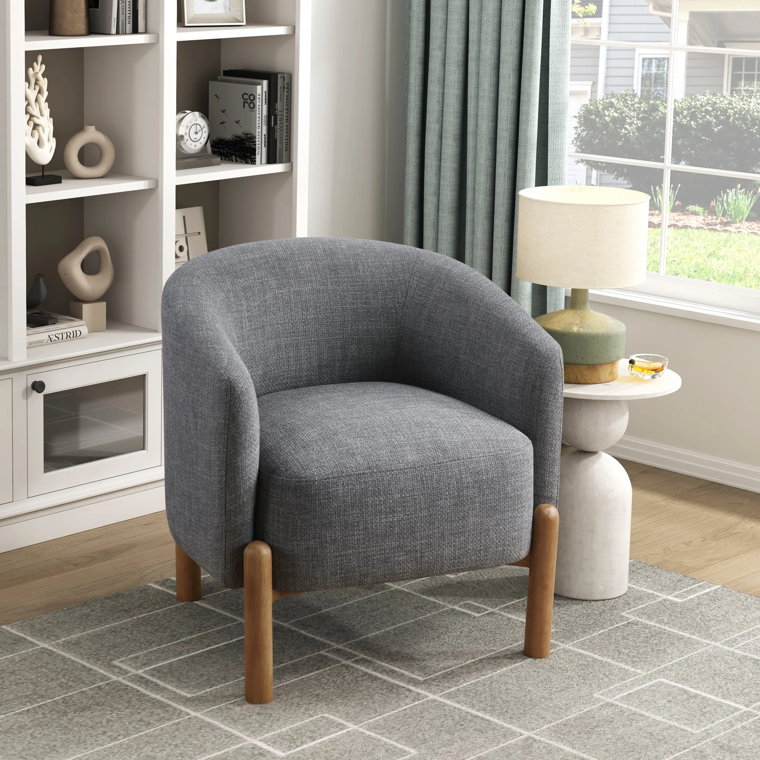 Contemporary Club Accent Chair - Image 4