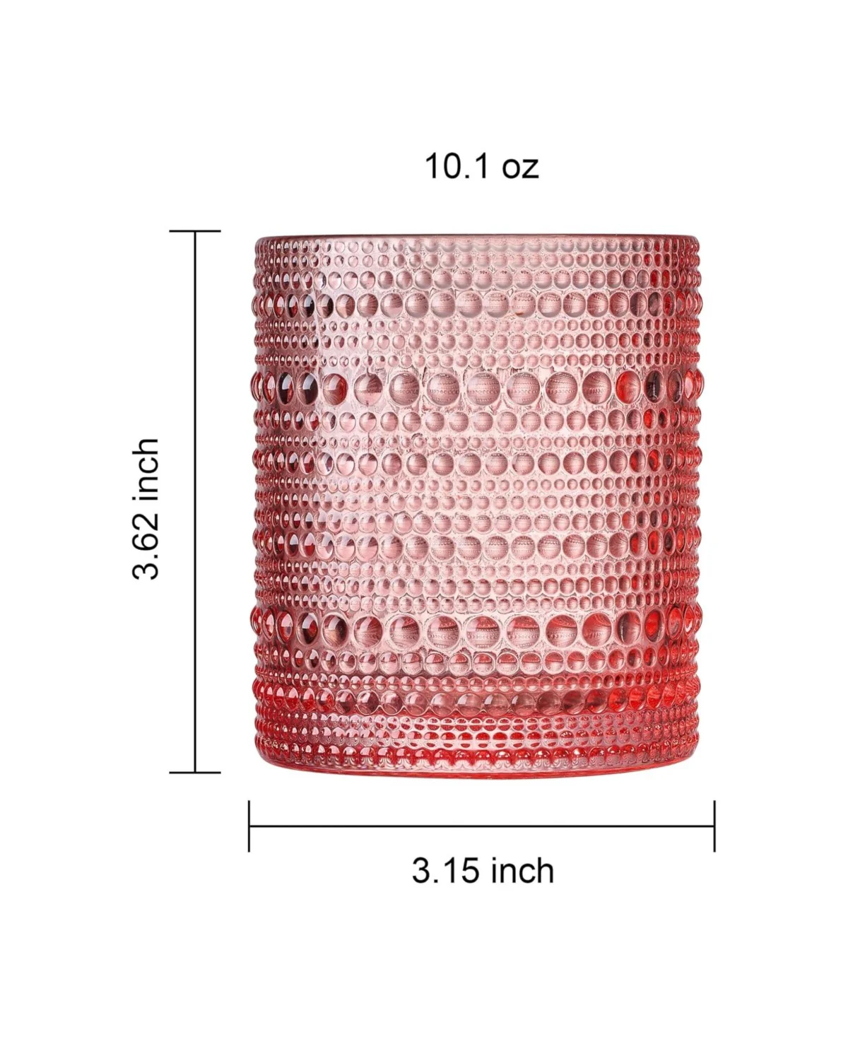 Sunset Hobnail Tumblers Set of 5 - Image 5