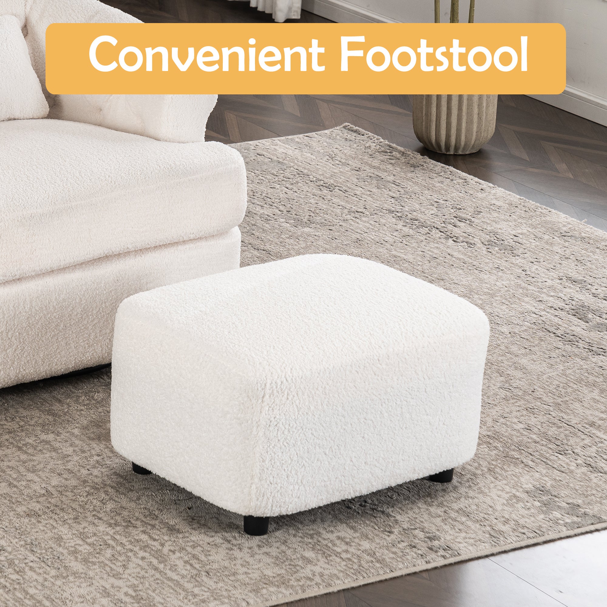 Swivel Barrel Chair with Ottoman - Image 7