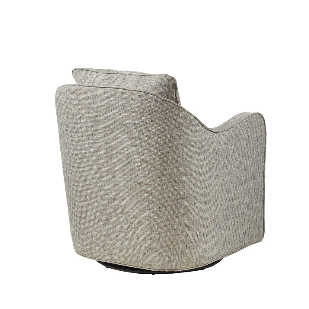 Upholstered Swivel Chair - Image 5
