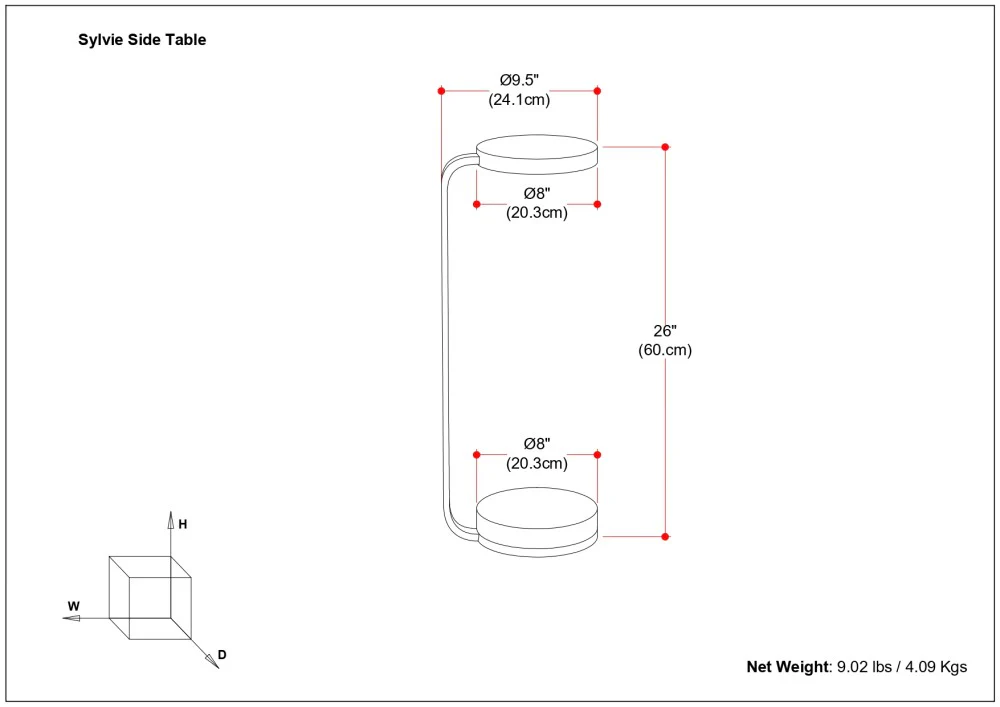 Sylvie Side Table - Image 3