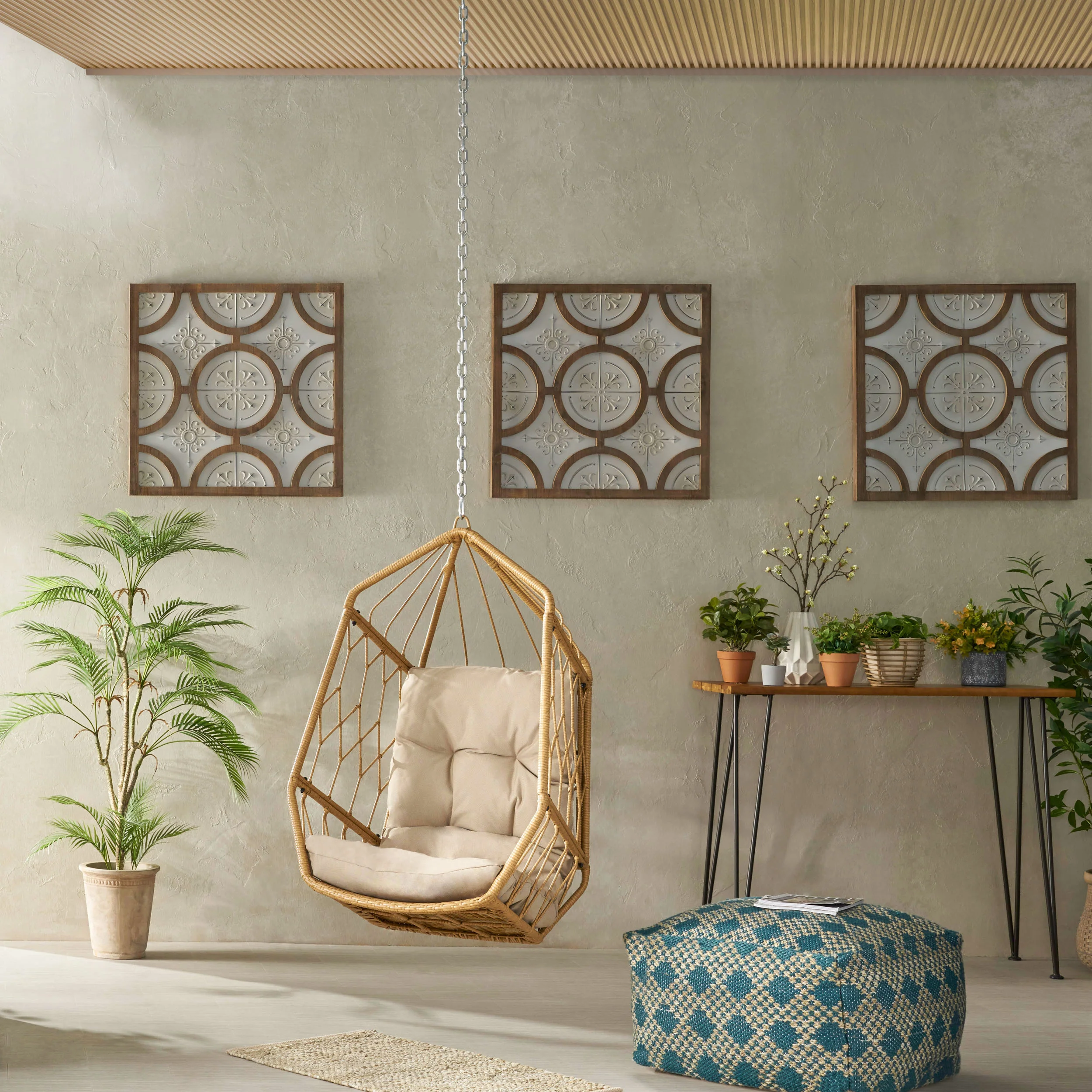 Tamara Outdoor Swingasan™ Hanging Chair with Cushion - Image 12