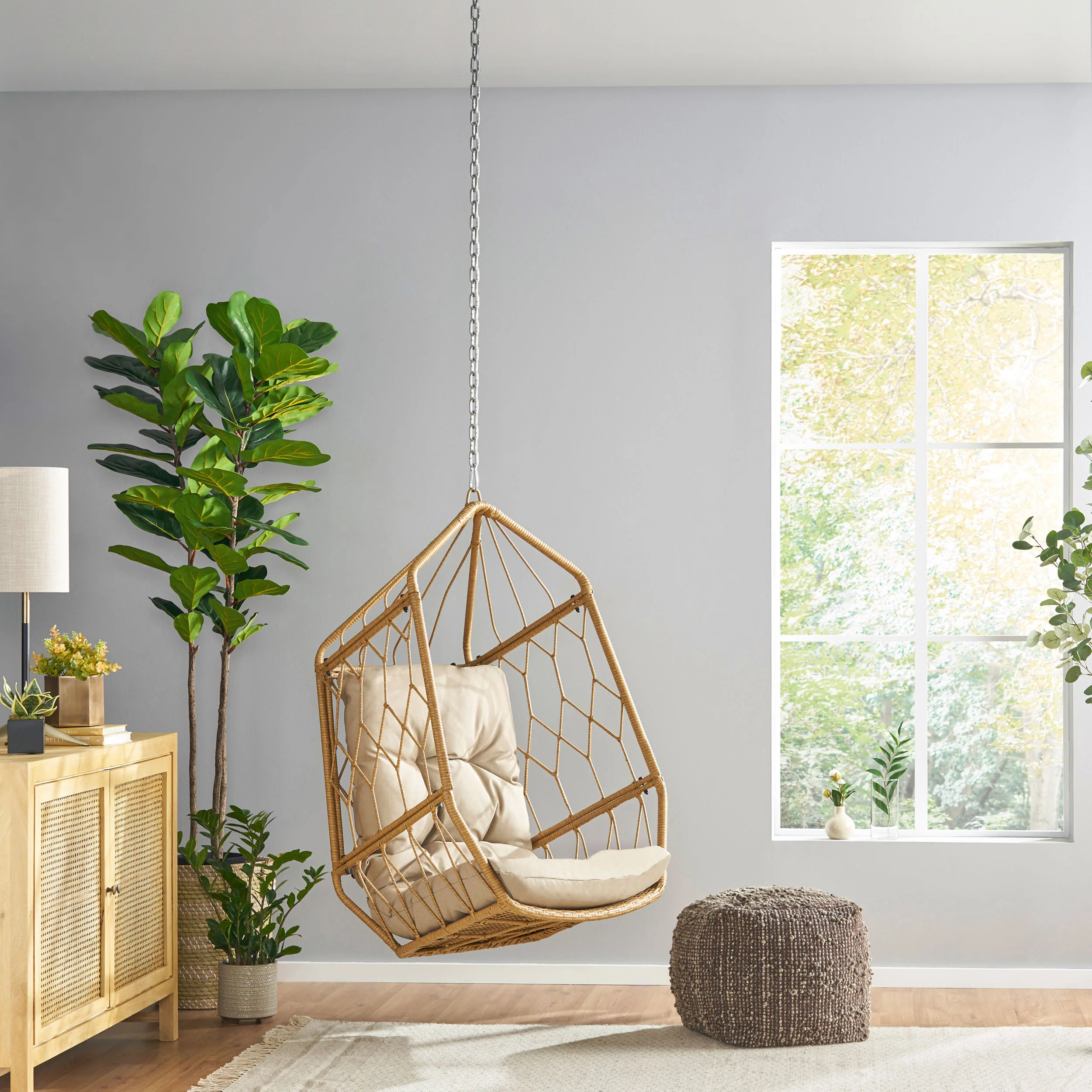 Tamara Outdoor Swingasan™ Hanging Chair with Cushion - Image 13