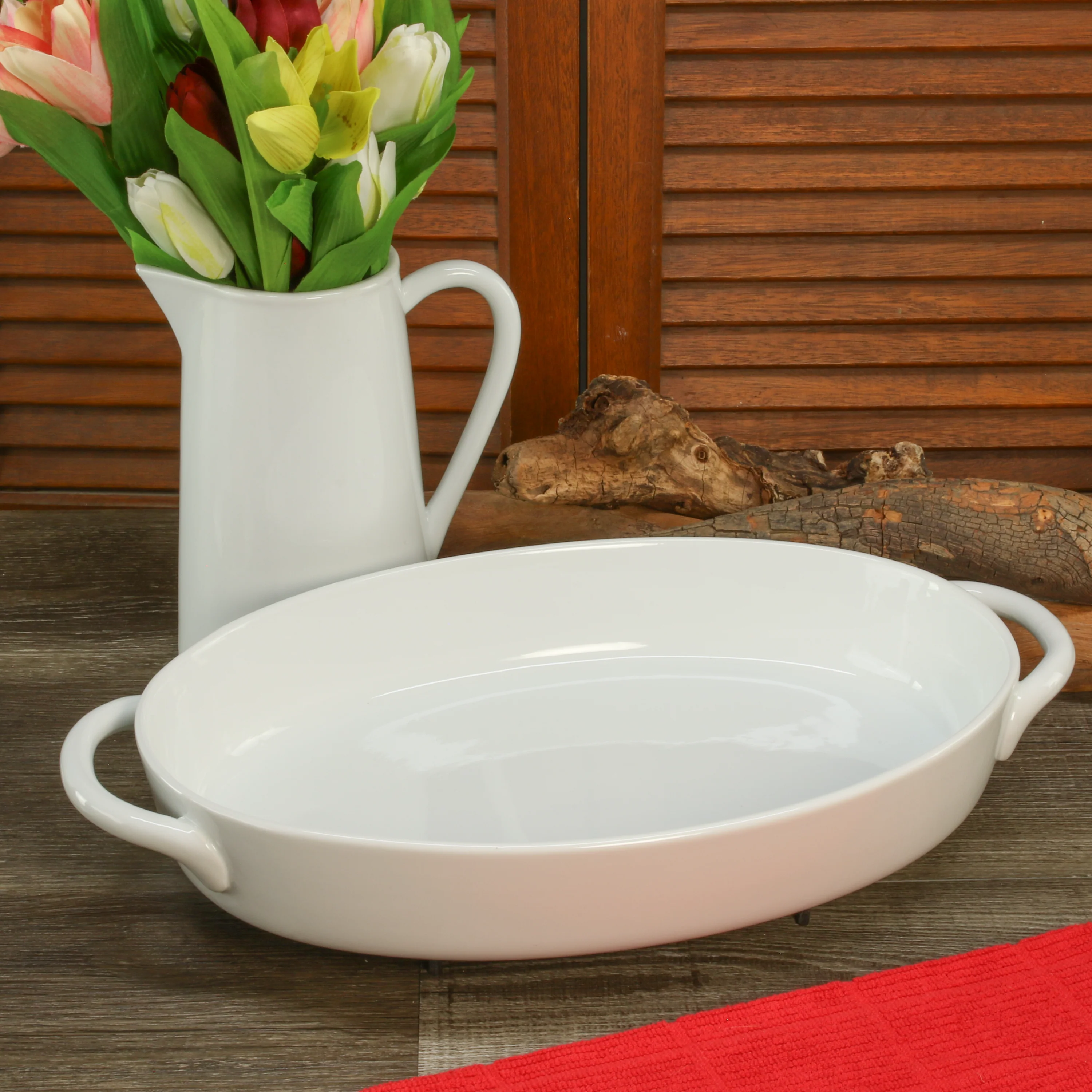 Taos Oval Baker With Handles 325 Quart - Image 5