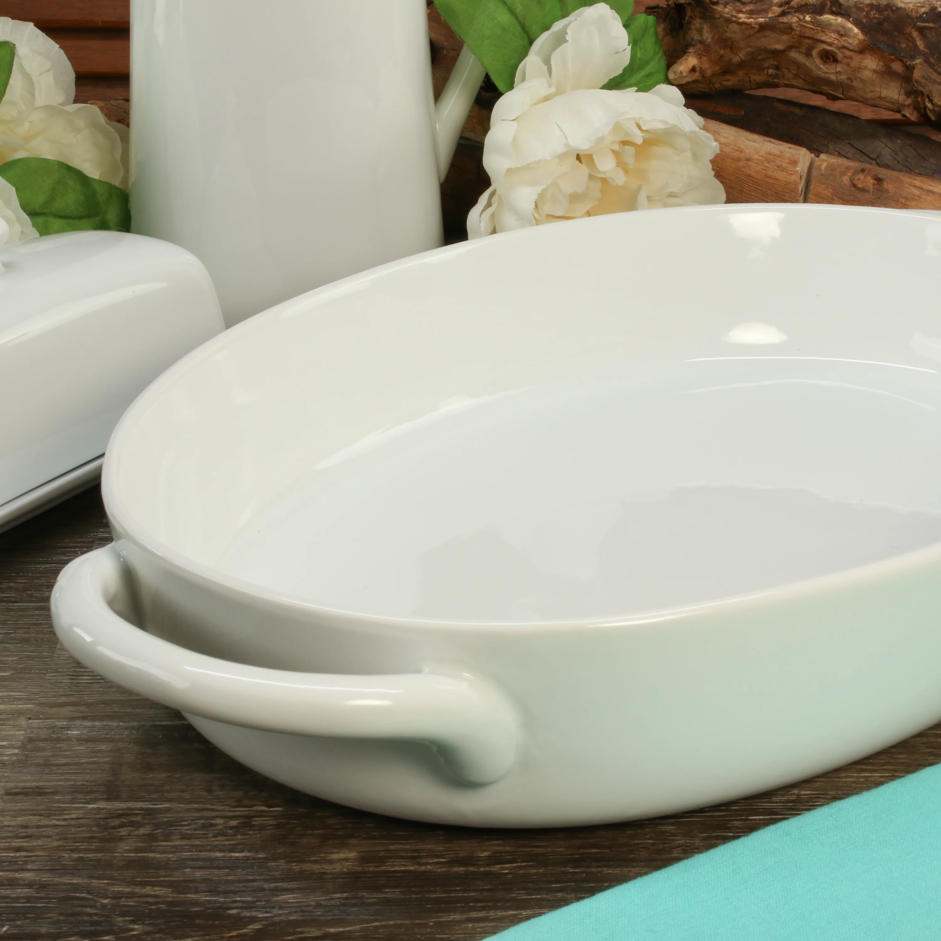 Taos Oval Baker With Handles 325 Quart - Image 6
