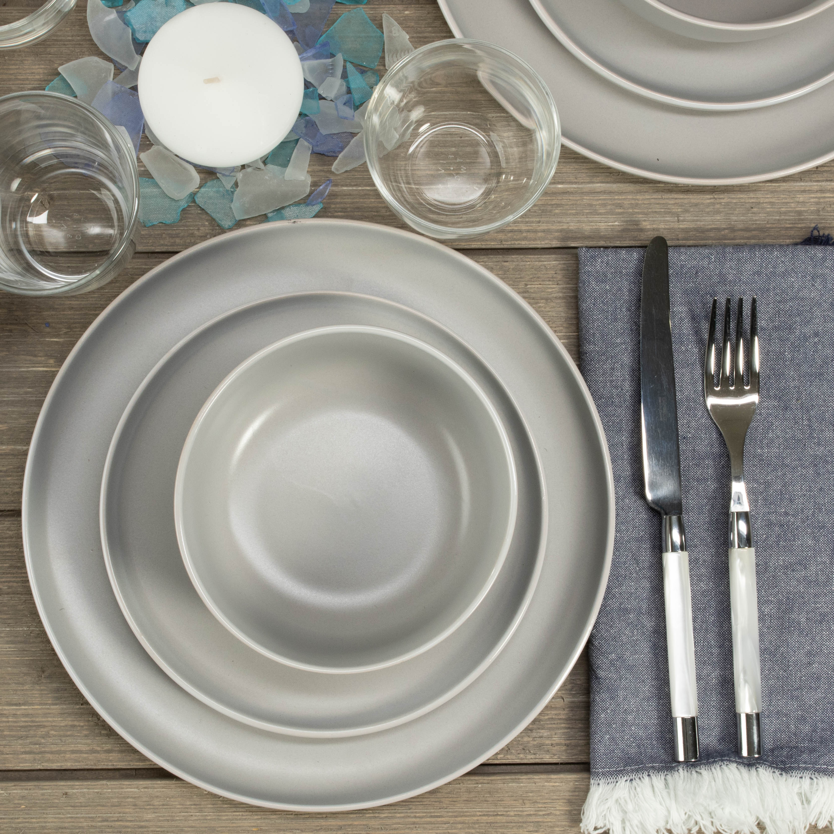 Tempo 12-piece Dinnerware Set - Image 14