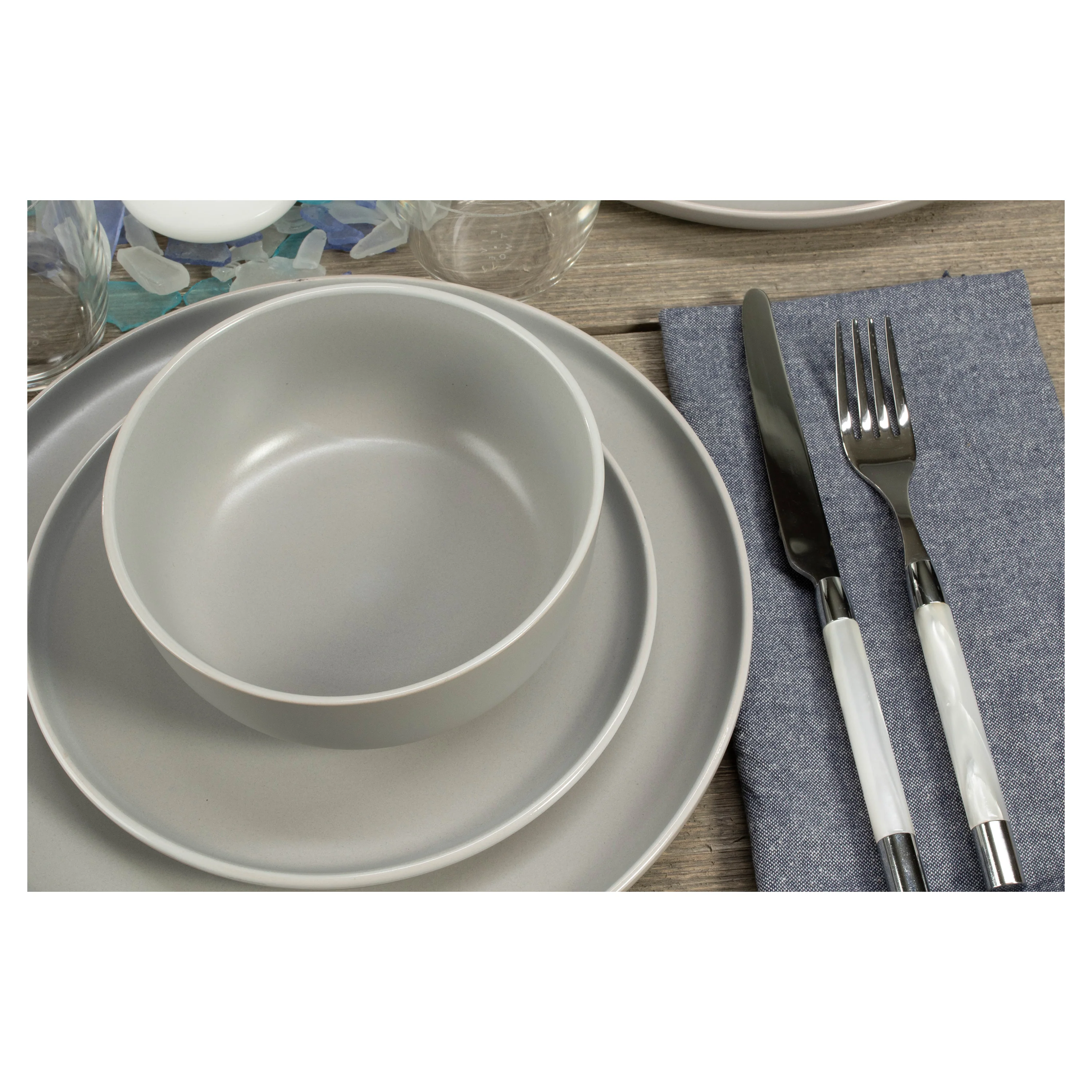Tempo 12-piece Dinnerware Set - Image 17