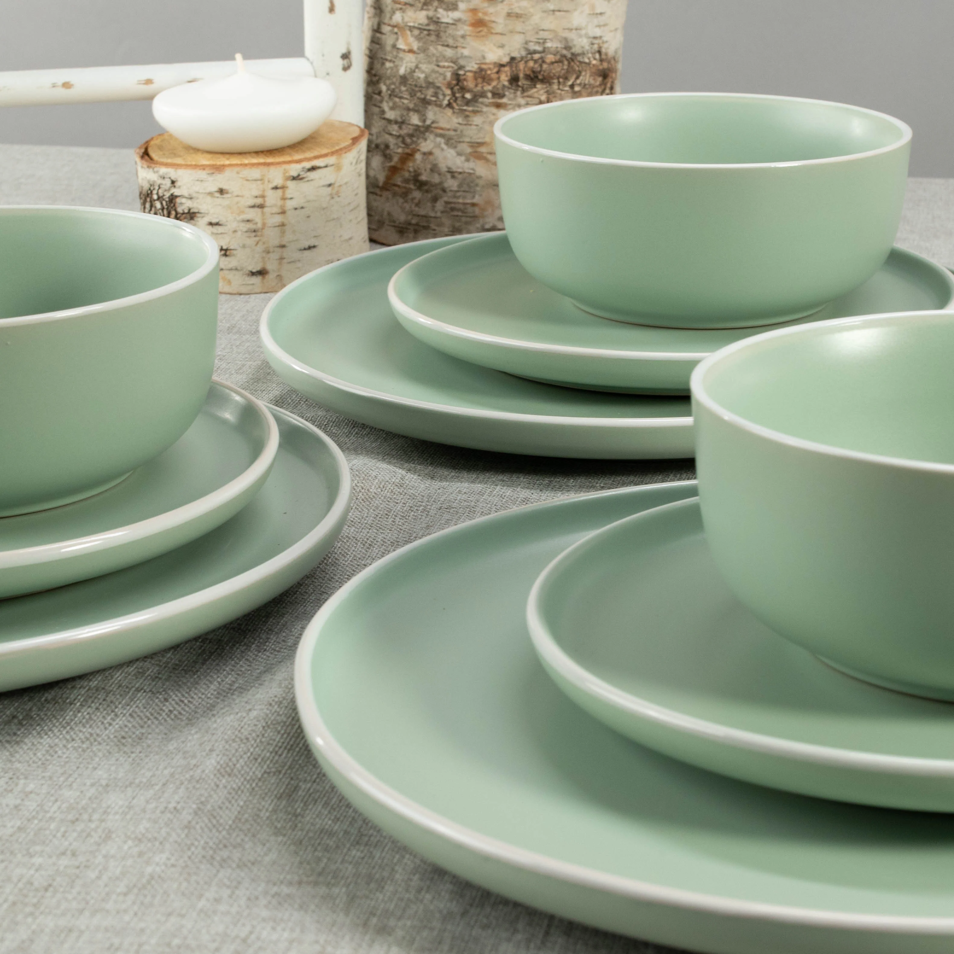 Tempo 12-piece Dinnerware Set - Image 5
