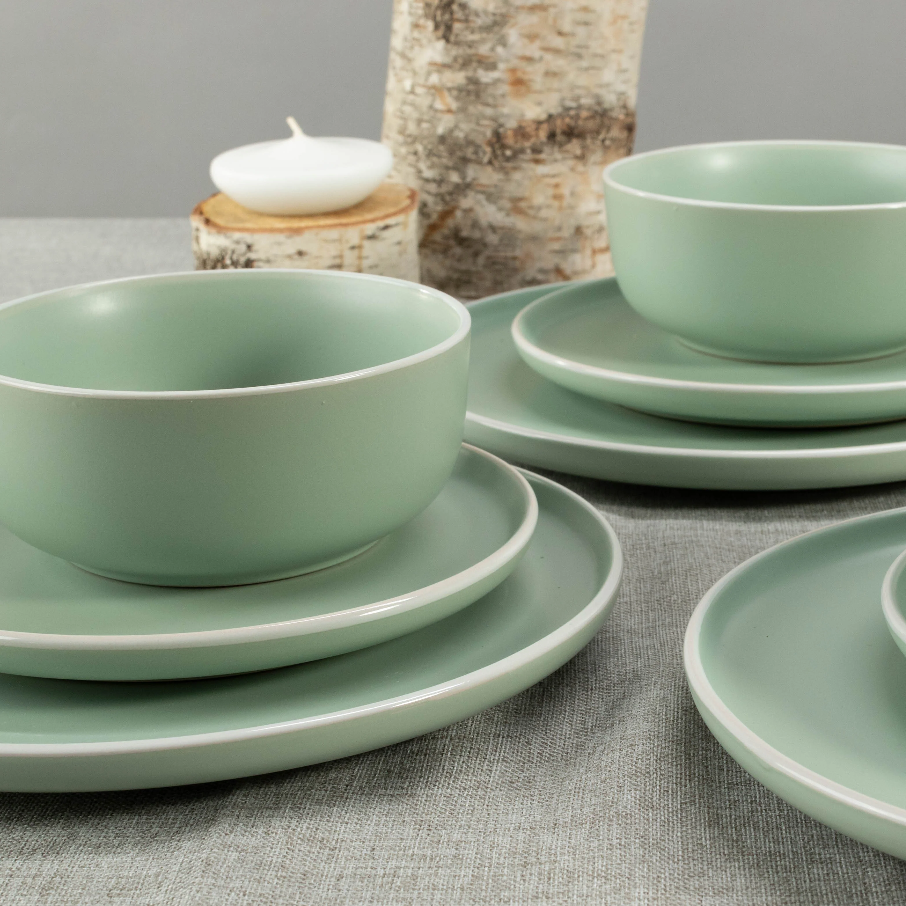 Tempo 12-piece Dinnerware Set - Image 6