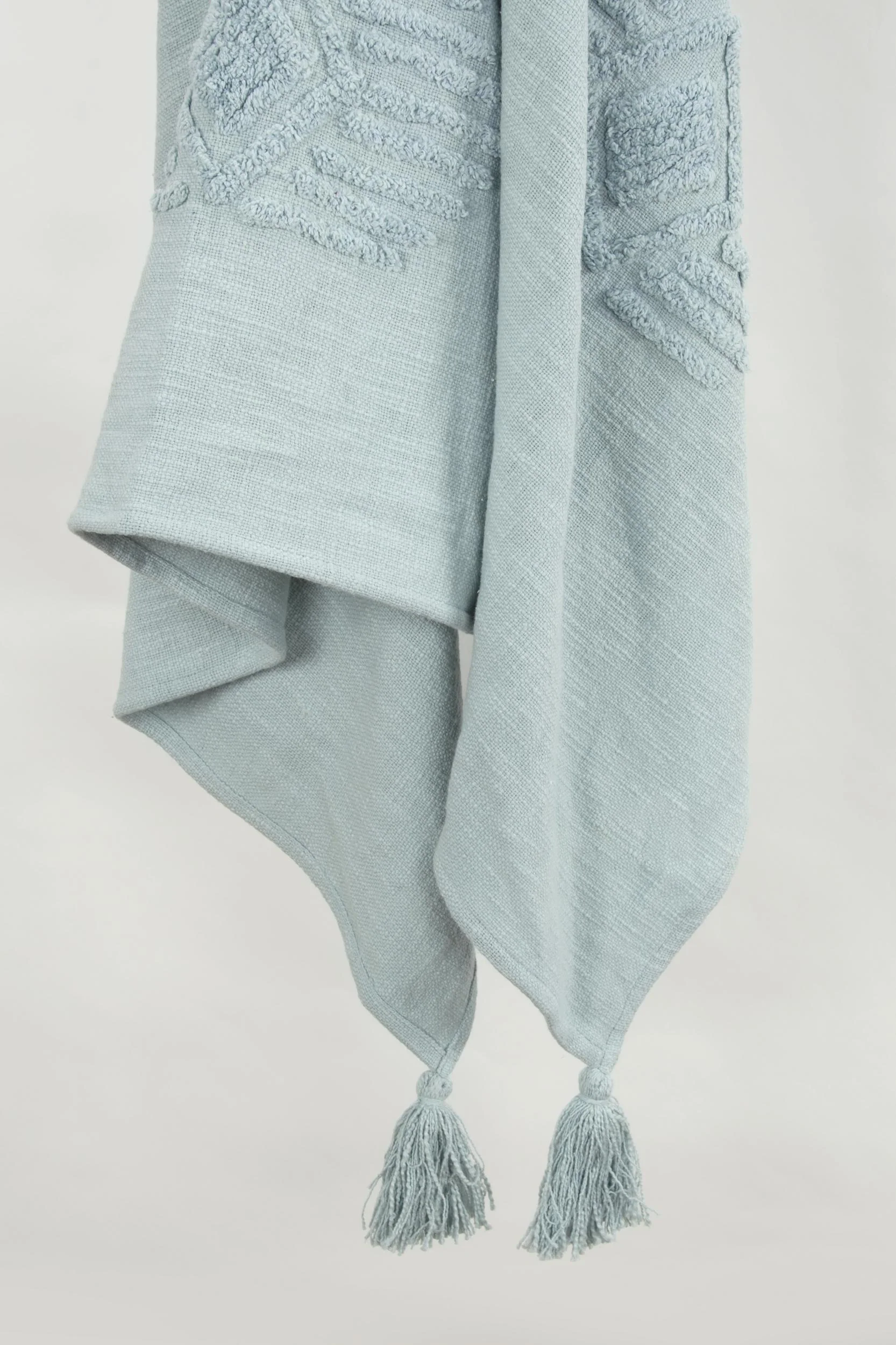 Woven Ikat 100% Woven Textured Cotton Throw - Image 22