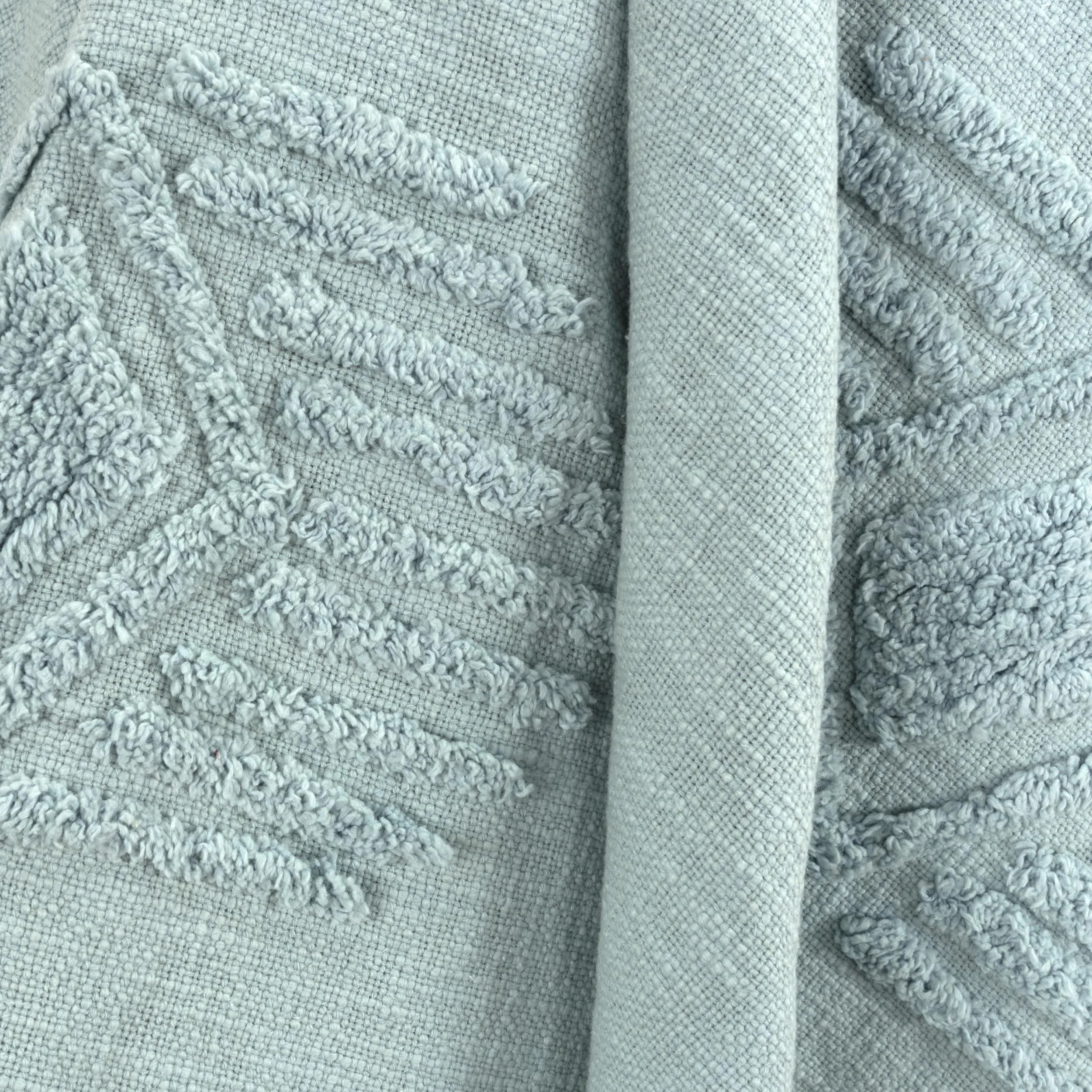 Woven Ikat 100% Woven Textured Cotton Throw - Image 23