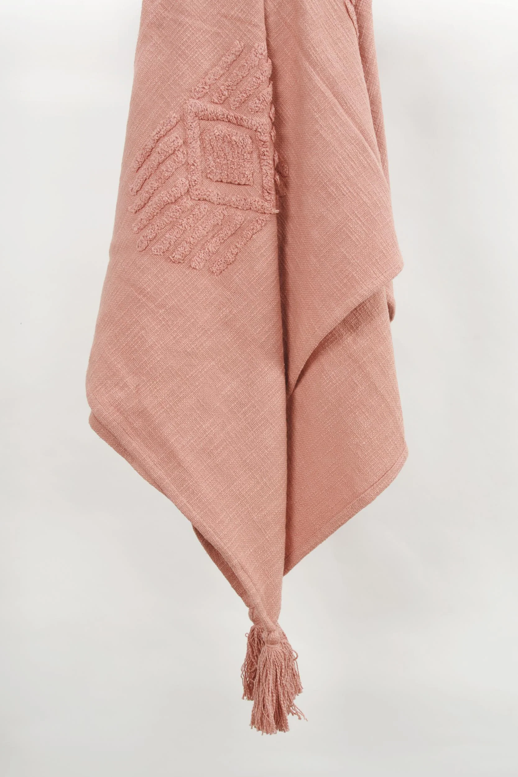 Woven Ikat 100% Woven Textured Cotton Throw - Image 25