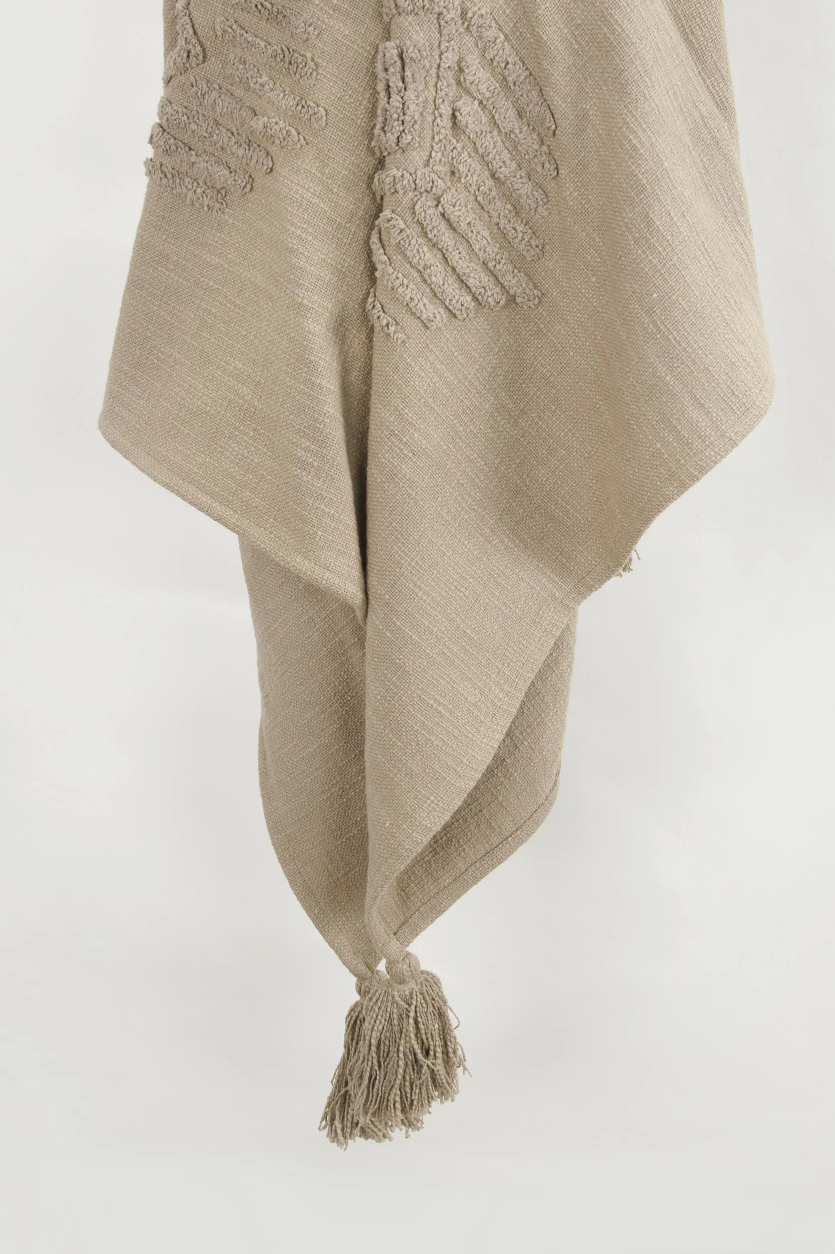Woven Ikat 100% Woven Textured Cotton Throw - Image 3