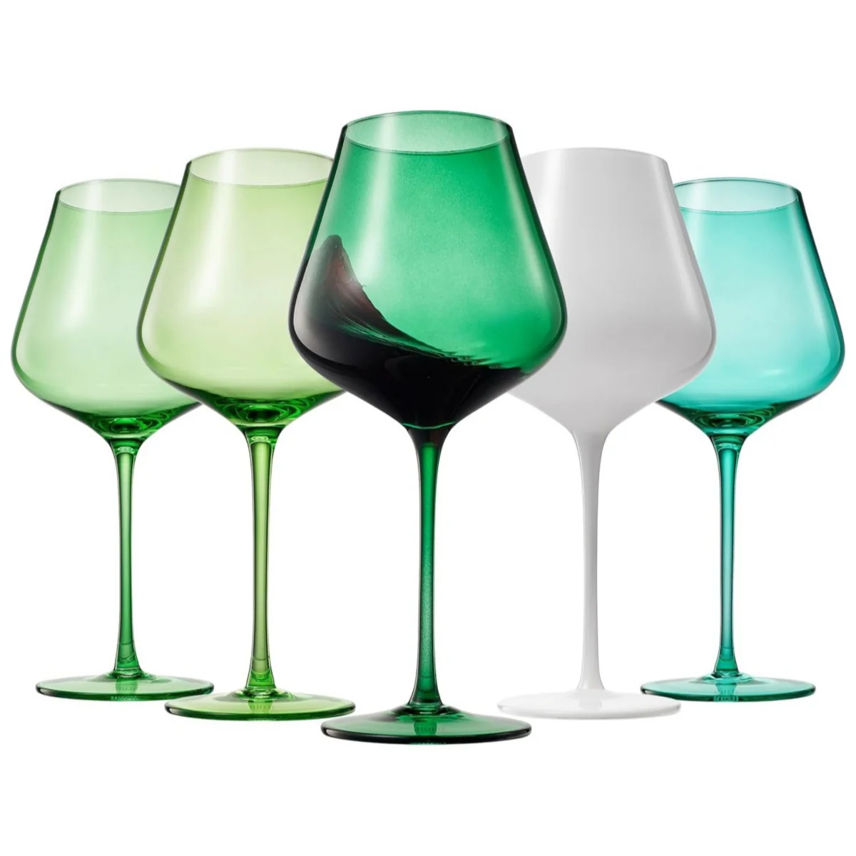 Thai Island Wine Glasses Set of 5
