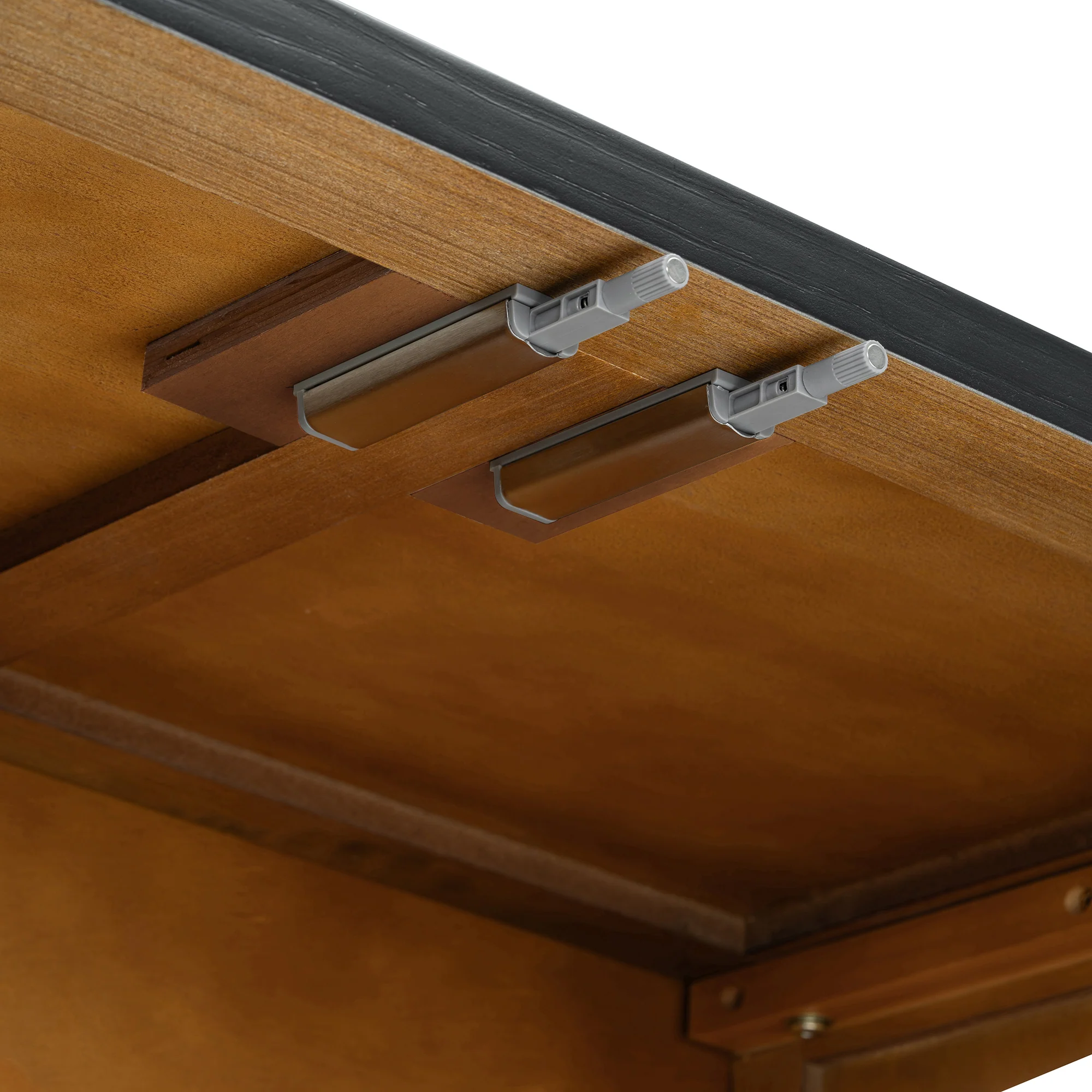 Arched Storage Cabinet with Glass Doors - Image 14