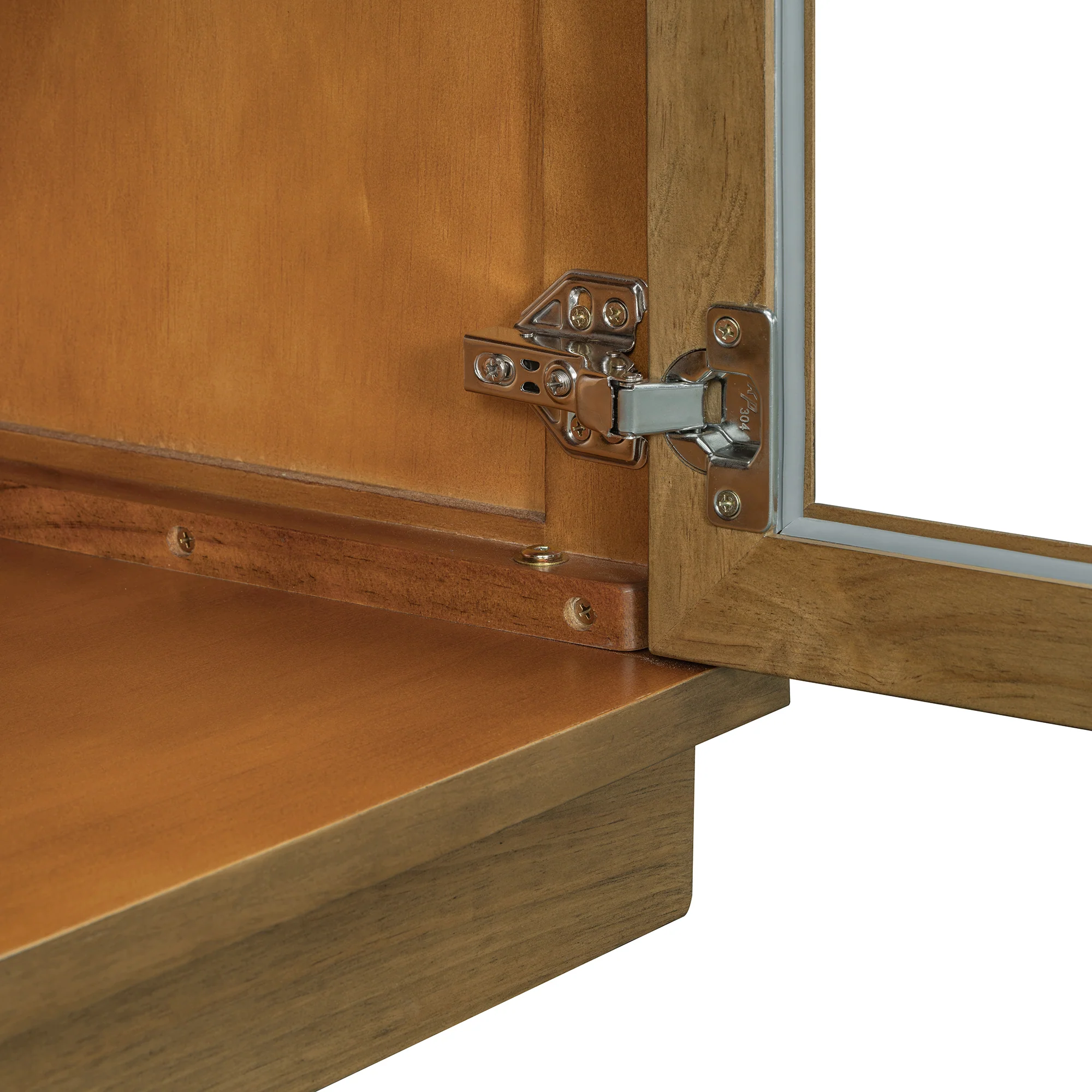 Arched Storage Cabinet with Glass Doors - Image 53