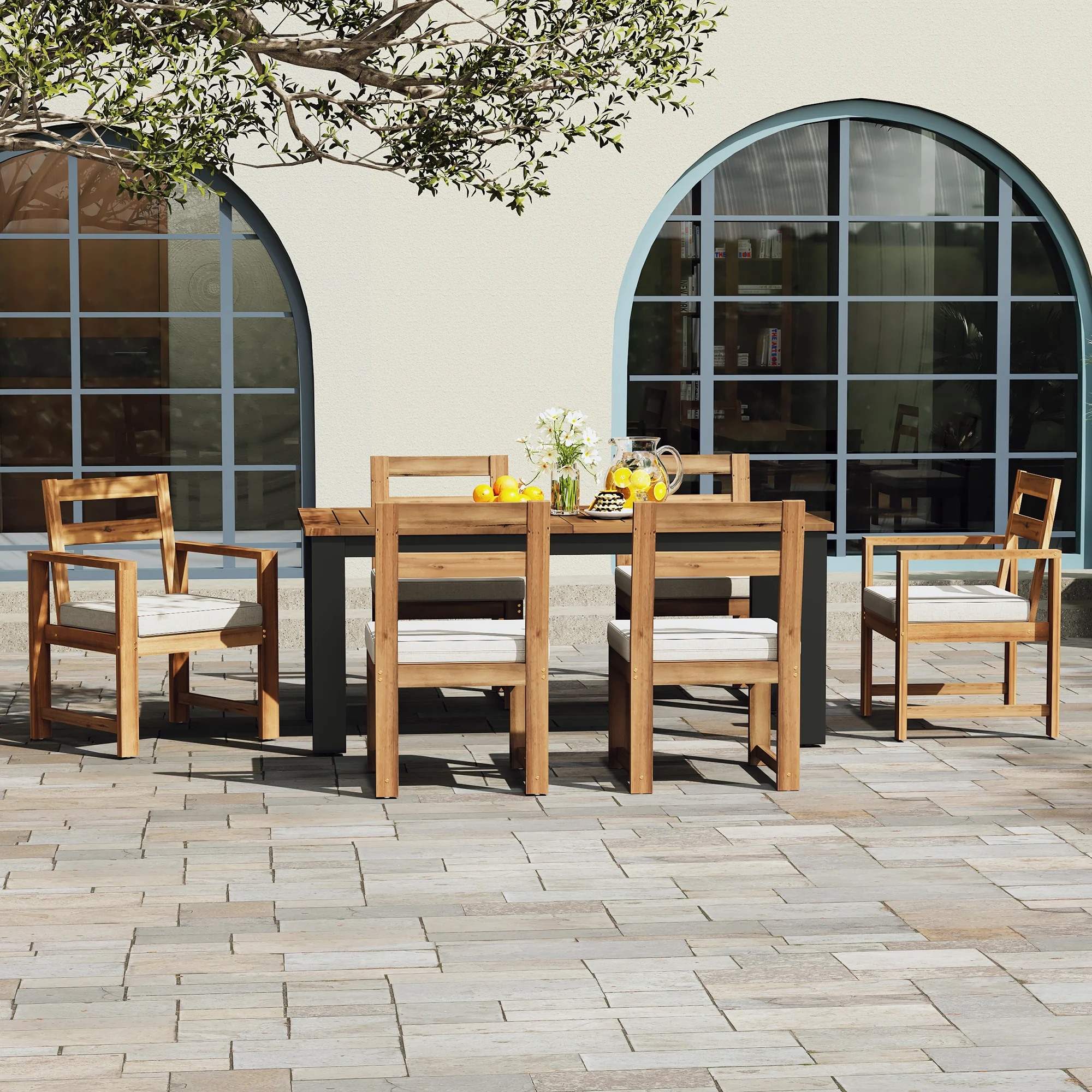 7-Piece Patio Dining Set - Image 5