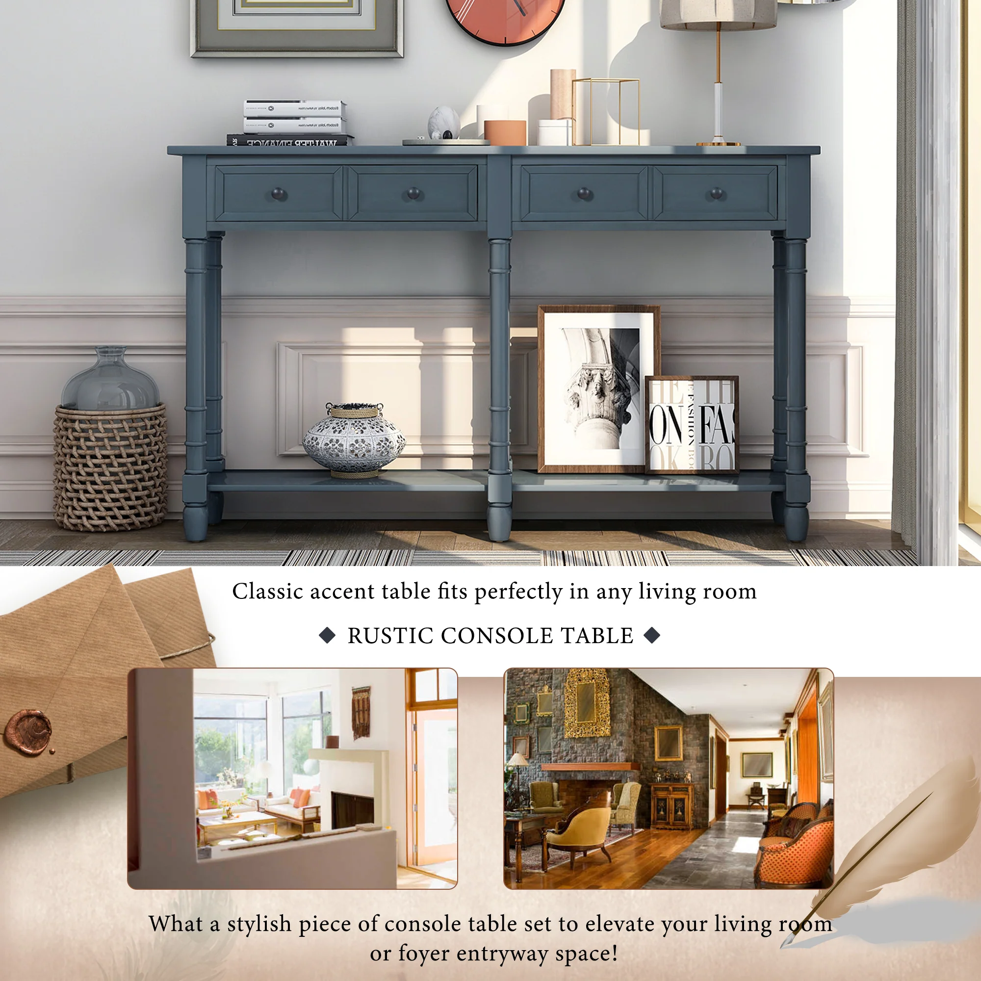 Traditional Console Table - Image 20
