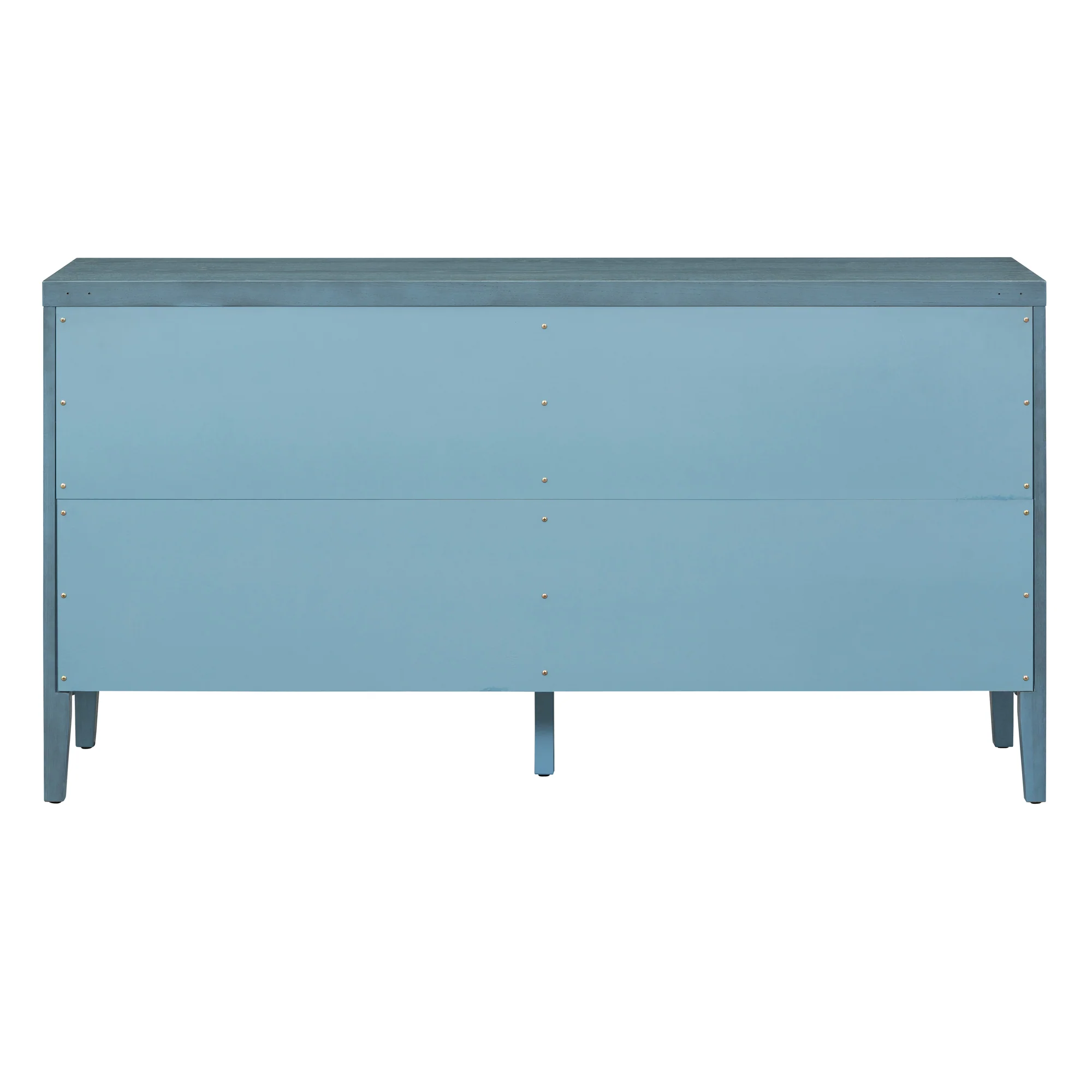 Circular Groove Design Retro Sideboard - Image 19